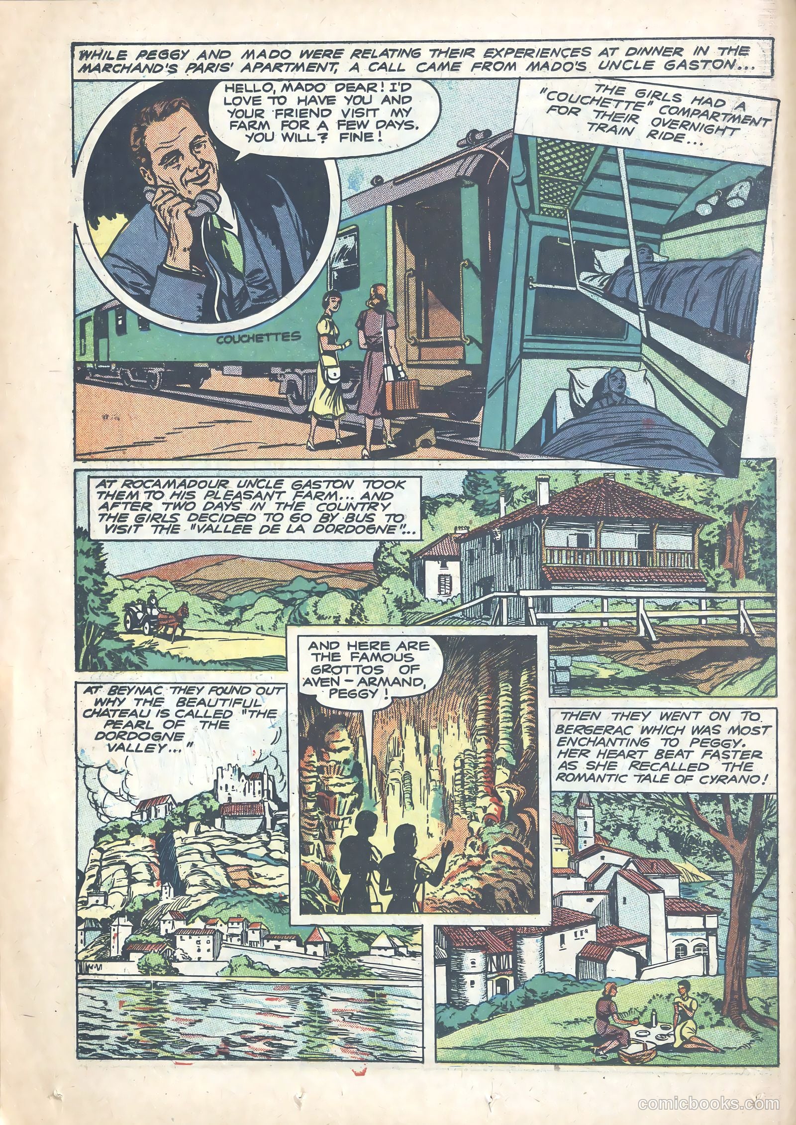 Peggy and Mado and Their Four Weeks in France #nn — page 8 of 16