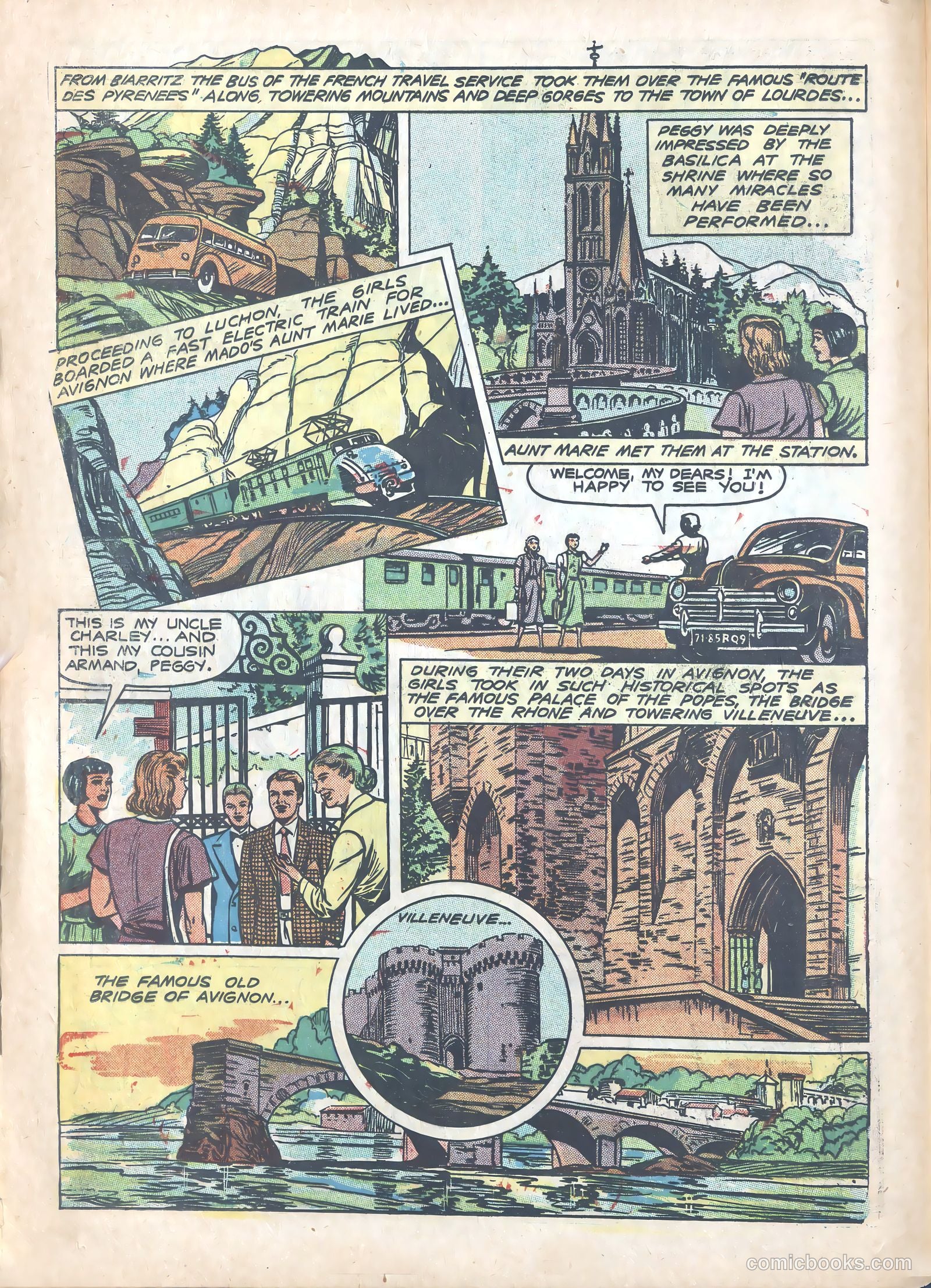 Peggy and Mado and Their Four Weeks in France #nn — page 10 of 16
