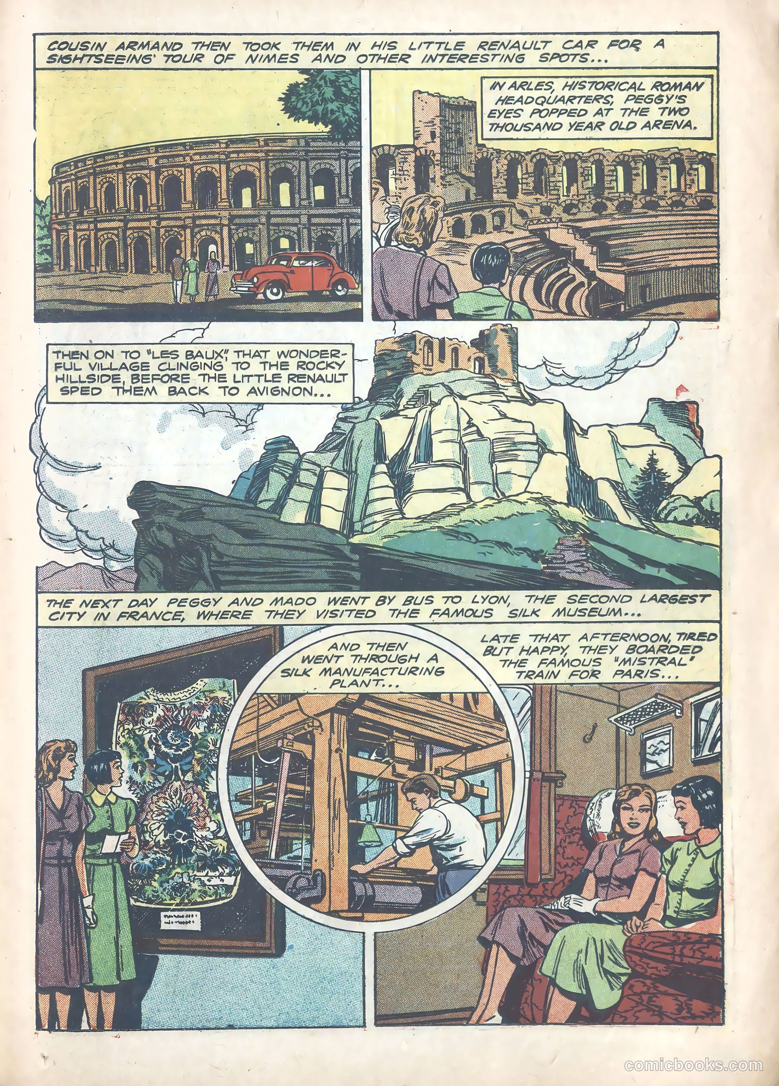 Peggy and Mado and Their Four Weeks in France #nn — page 11 of 16