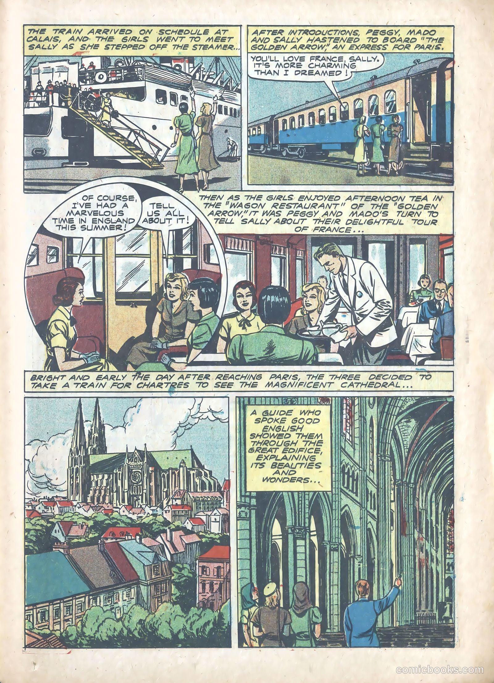 Peggy and Mado and Their Four Weeks in France #nn — page 13 of 16