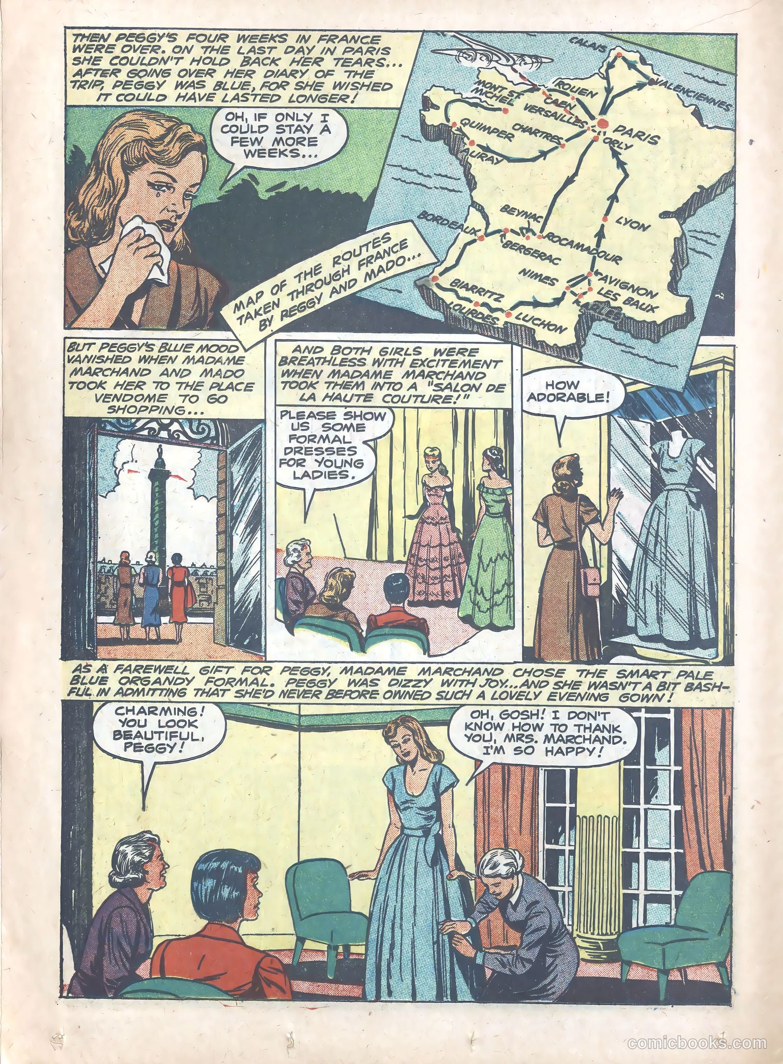 Peggy and Mado and Their Four Weeks in France #nn — page 14 of 16