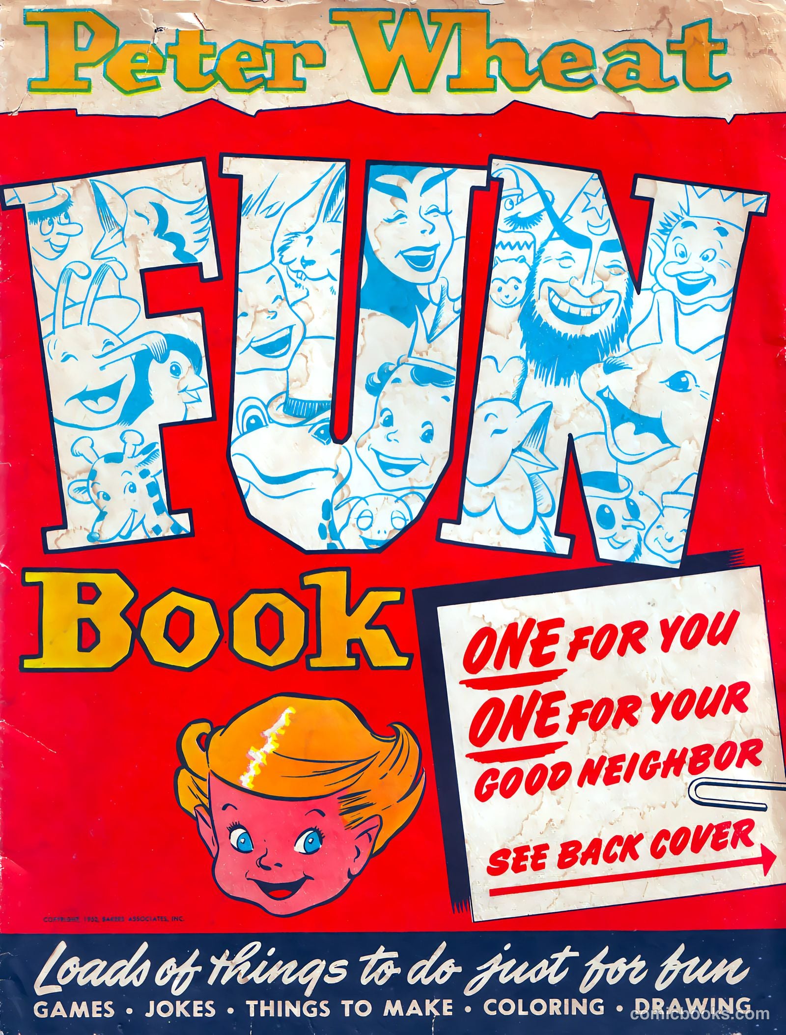 Peter Wheat Fun Book #nn — page 1 of 32
