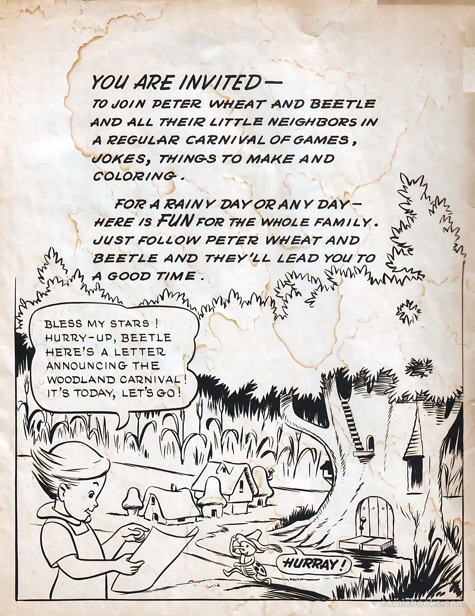 Peter Wheat Fun Book #nn — page 2 of 32