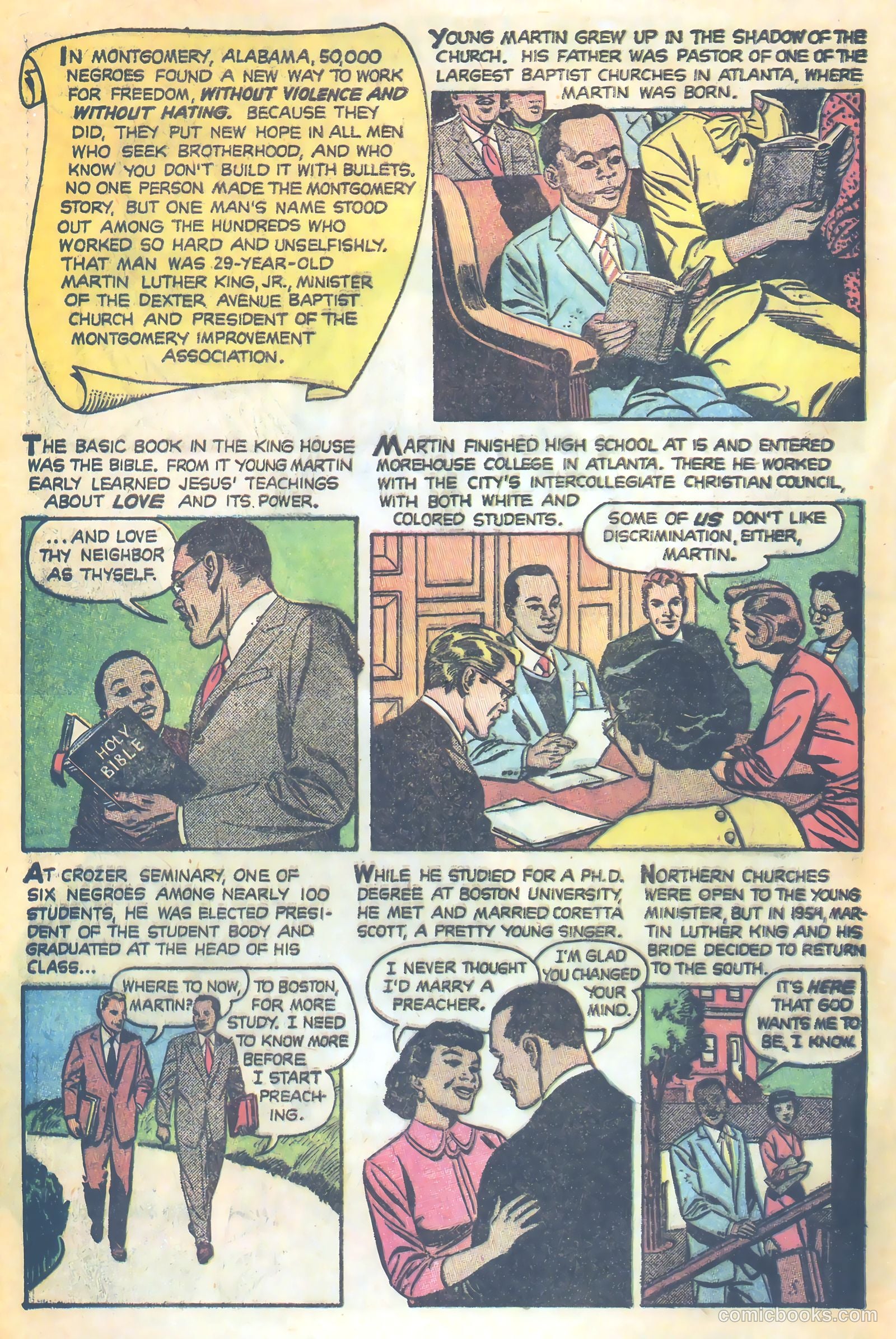 Martin Luther King and the Montgomery Story #nn — page 2 of 17