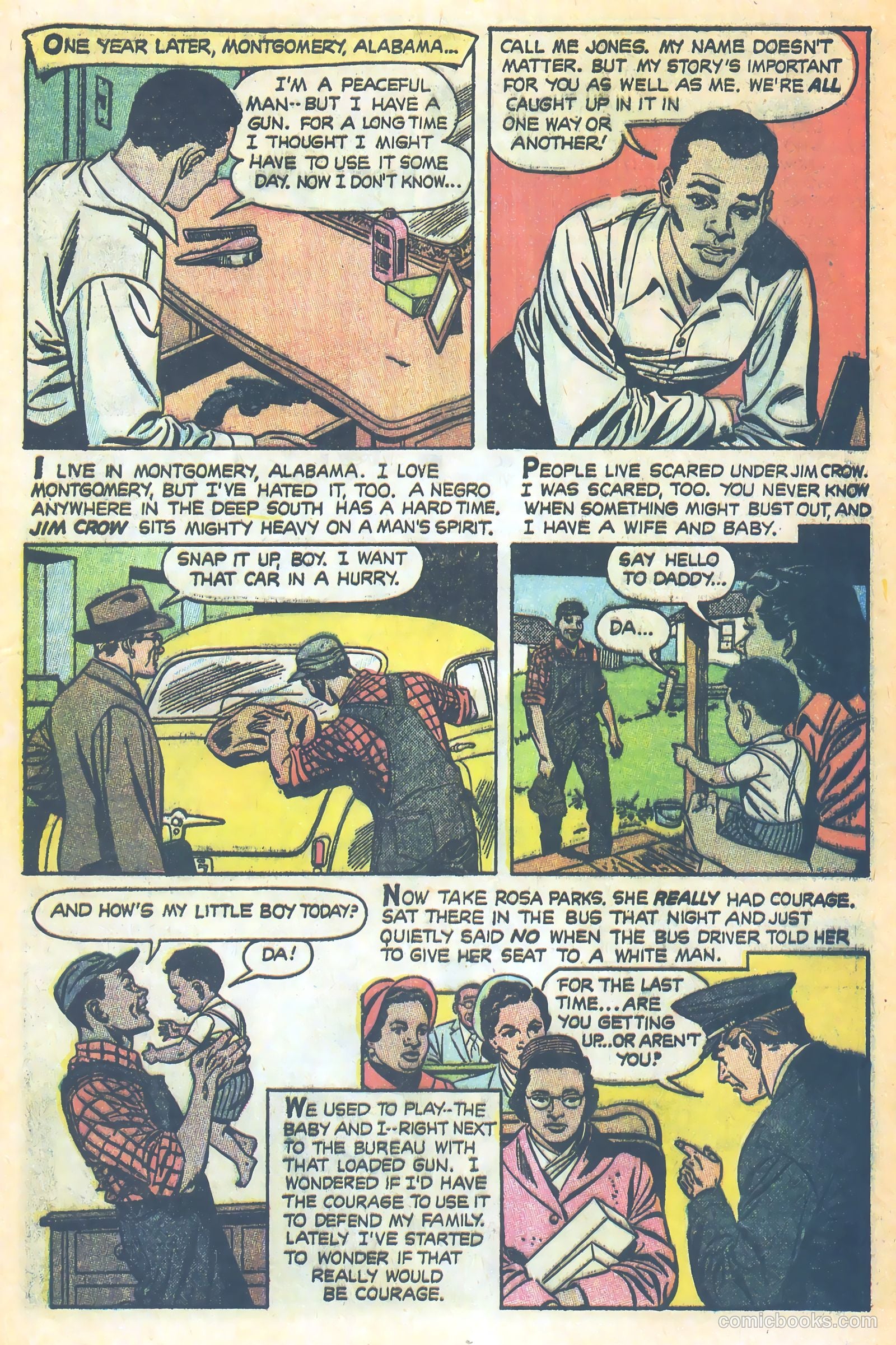 Martin Luther King and the Montgomery Story #nn — page 3 of 17