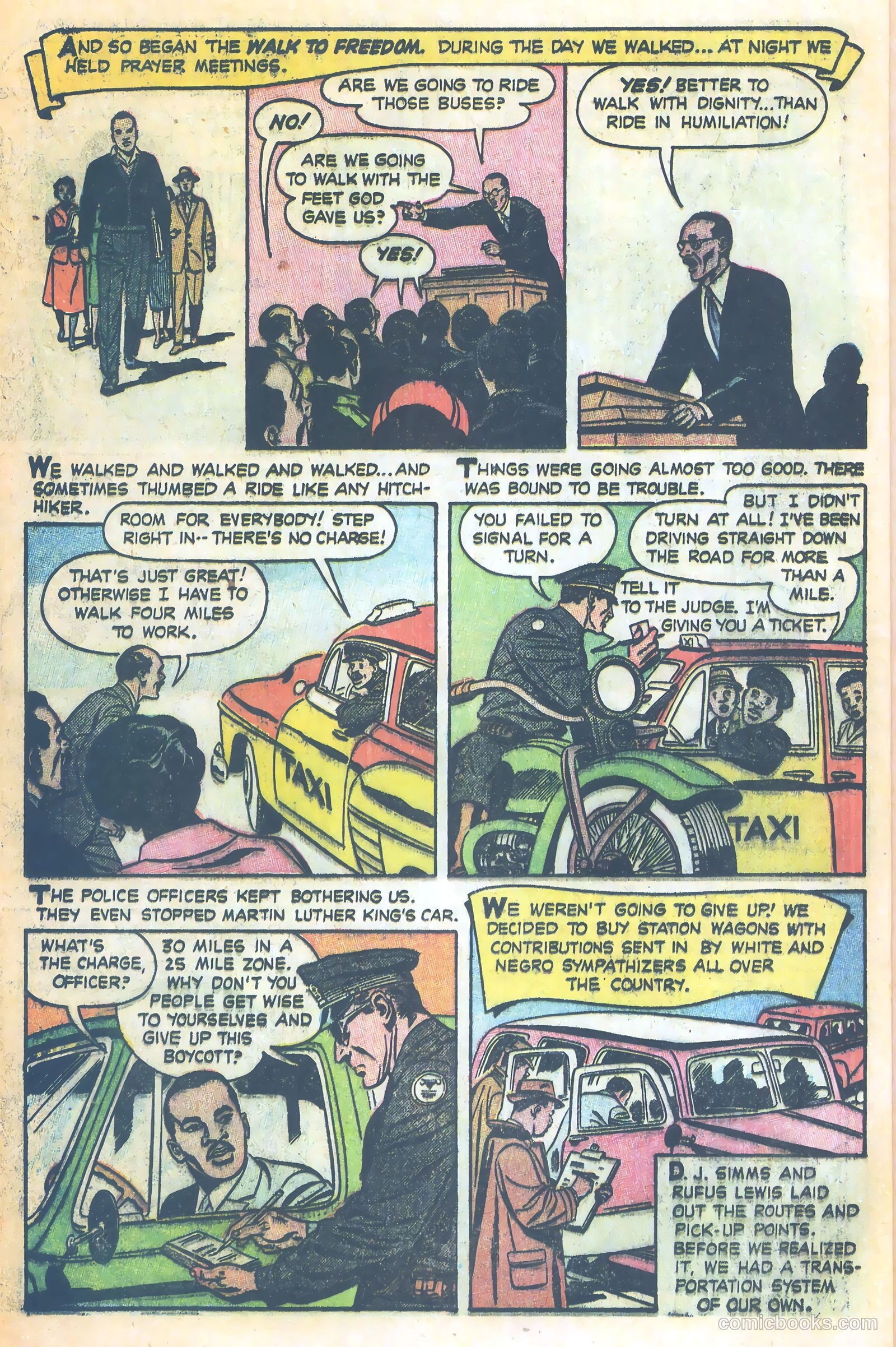 Martin Luther King and the Montgomery Story #nn — page 6 of 17