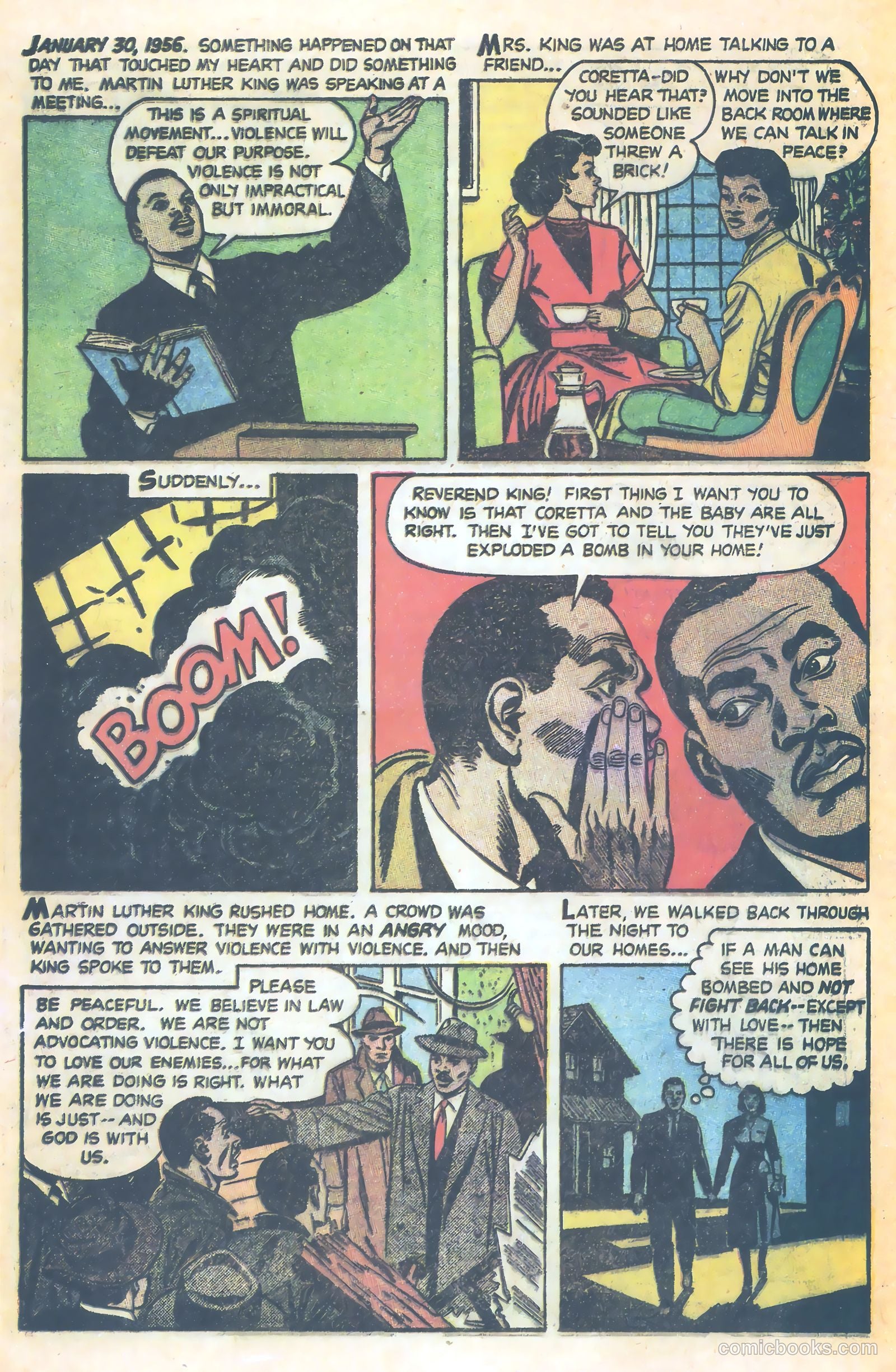 Martin Luther King and the Montgomery Story #nn — page 7 of 17