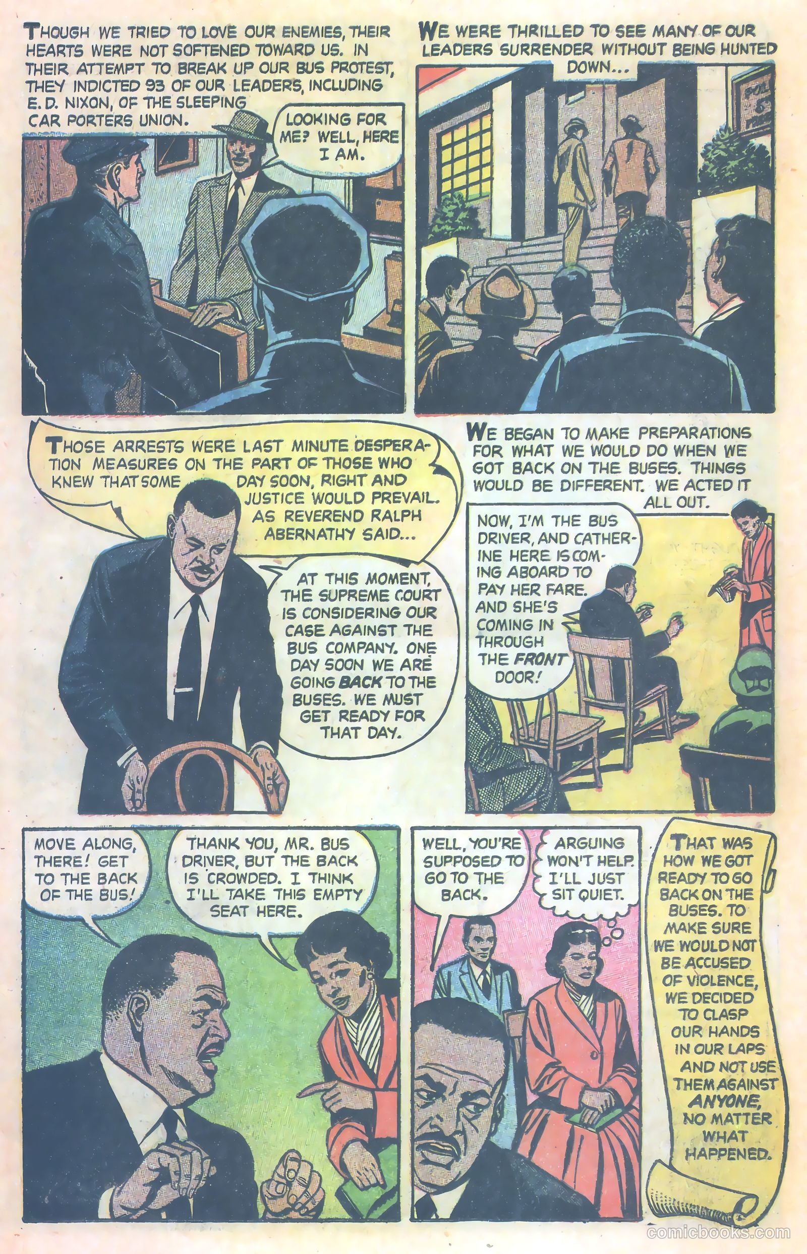 Martin Luther King and the Montgomery Story #nn — page 8 of 17