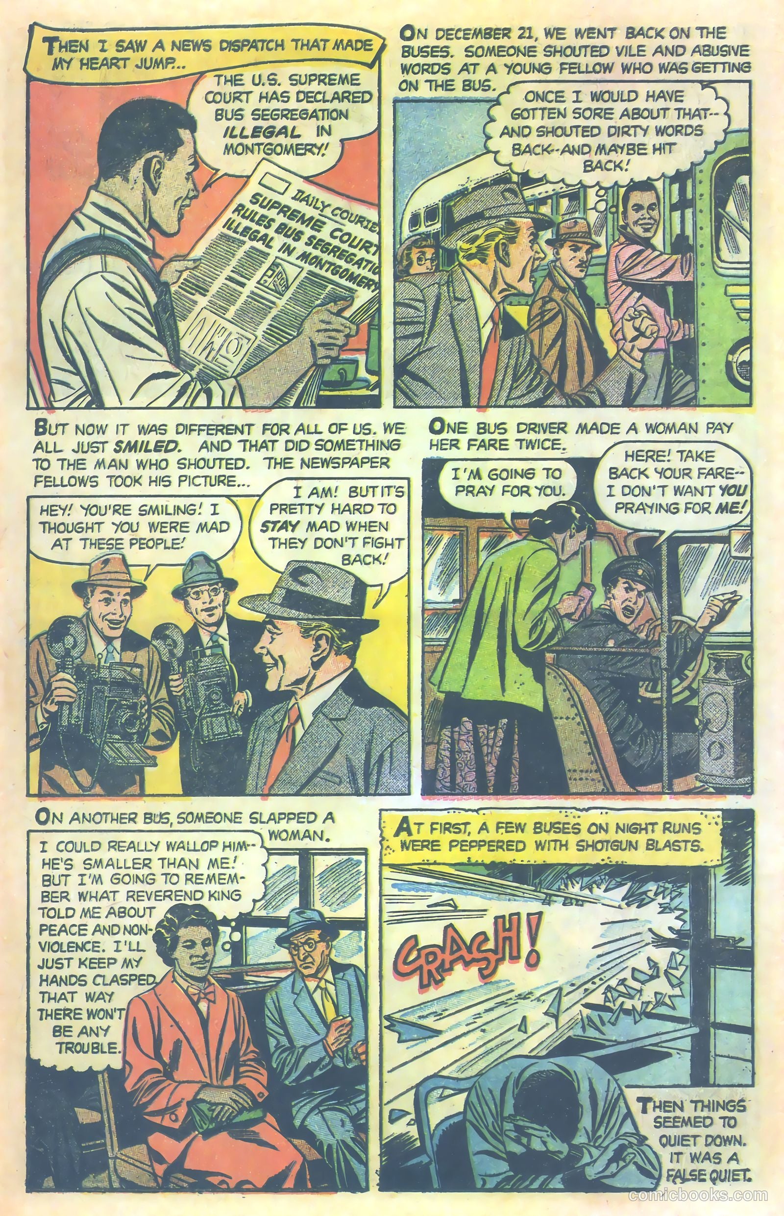Martin Luther King and the Montgomery Story #nn — page 9 of 17