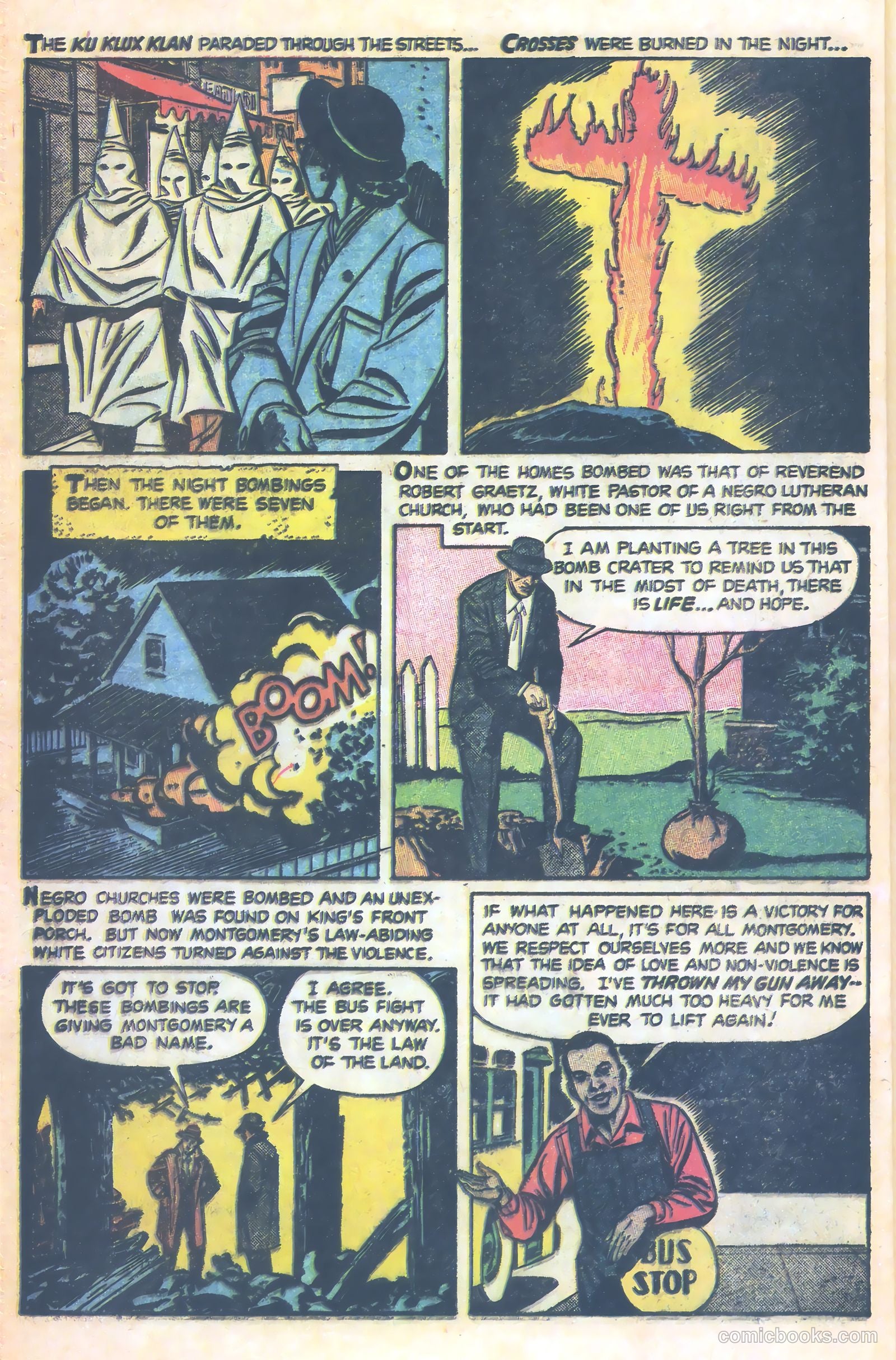 Martin Luther King and the Montgomery Story #nn — page 10 of 17