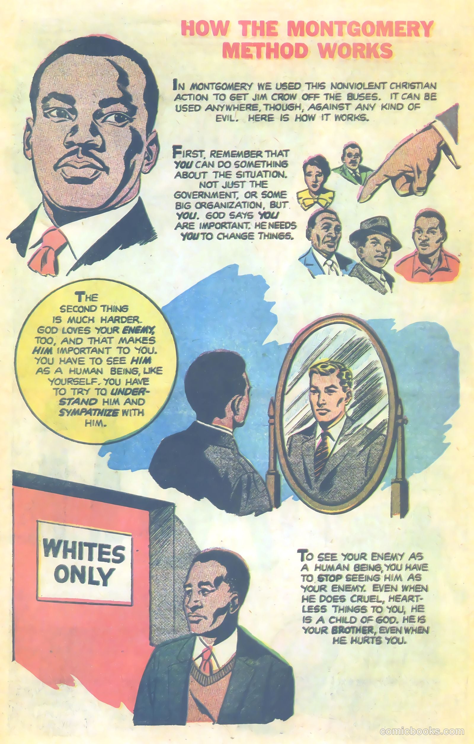 Martin Luther King and the Montgomery Story #nn — page 13 of 17