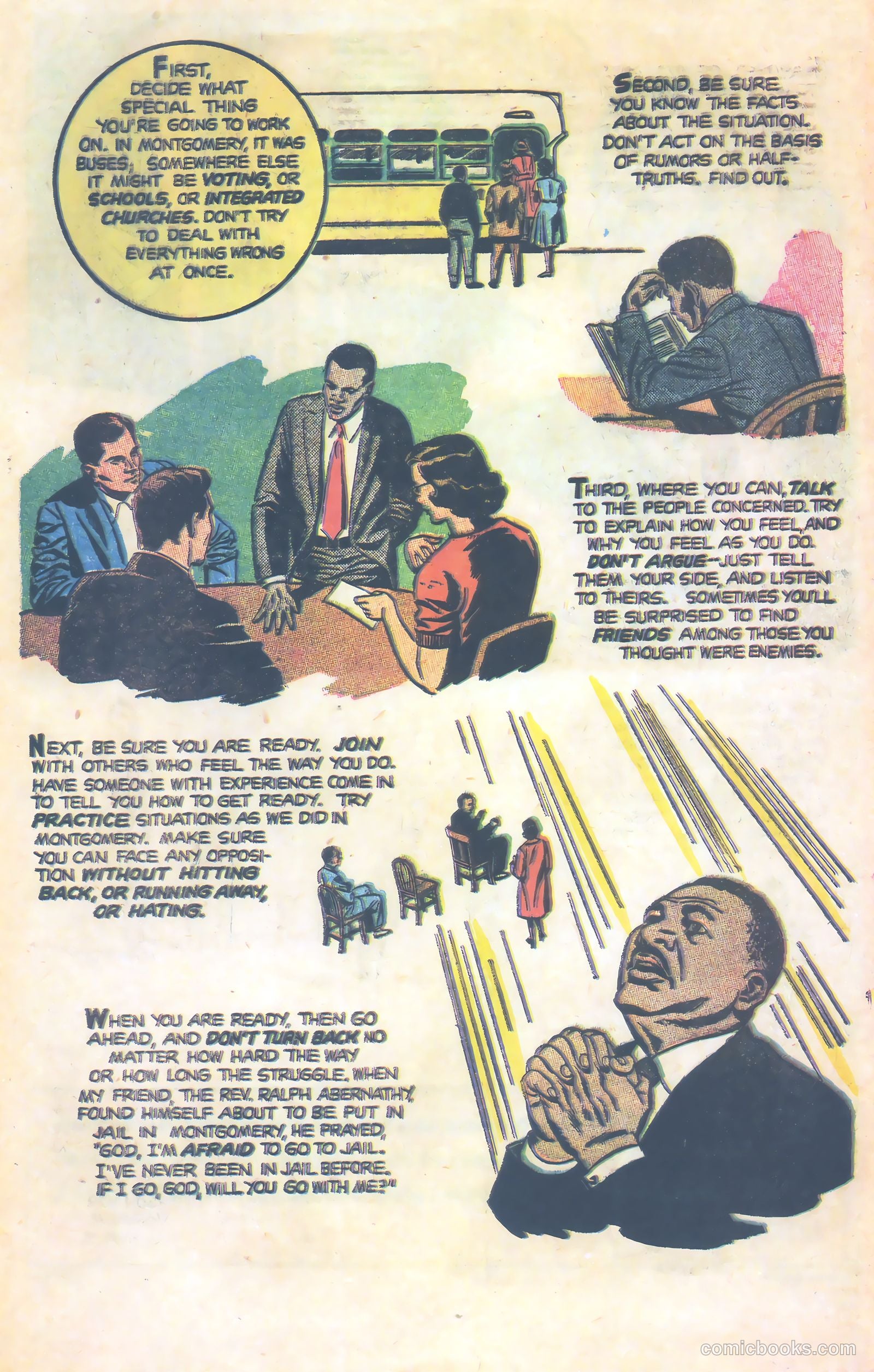Martin Luther King and the Montgomery Story #nn — page 15 of 17