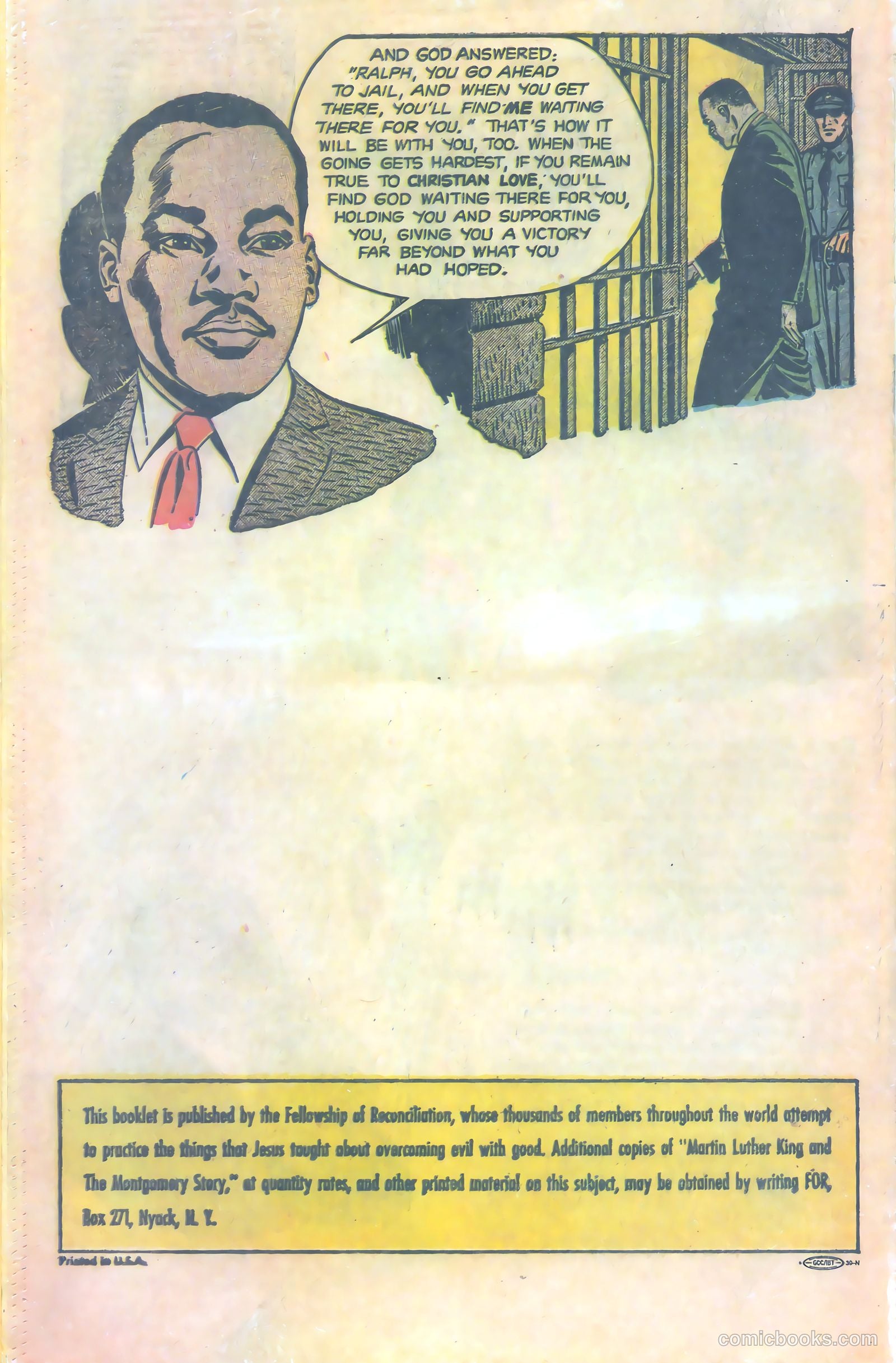Martin Luther King and the Montgomery Story #nn — page 16 of 17