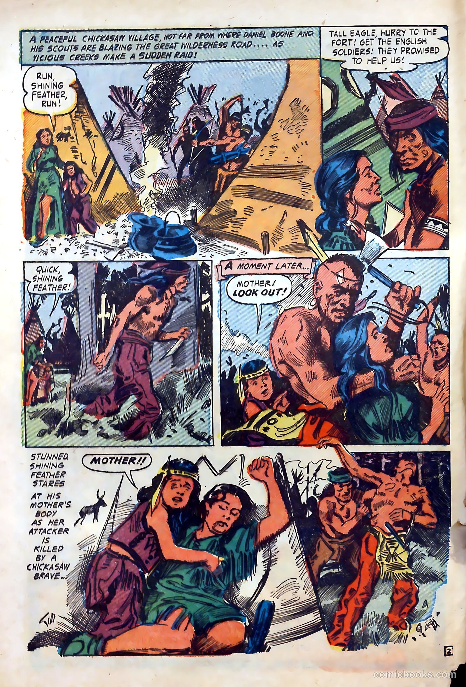 fighting daniel boone nn #nn — page 5 of 37