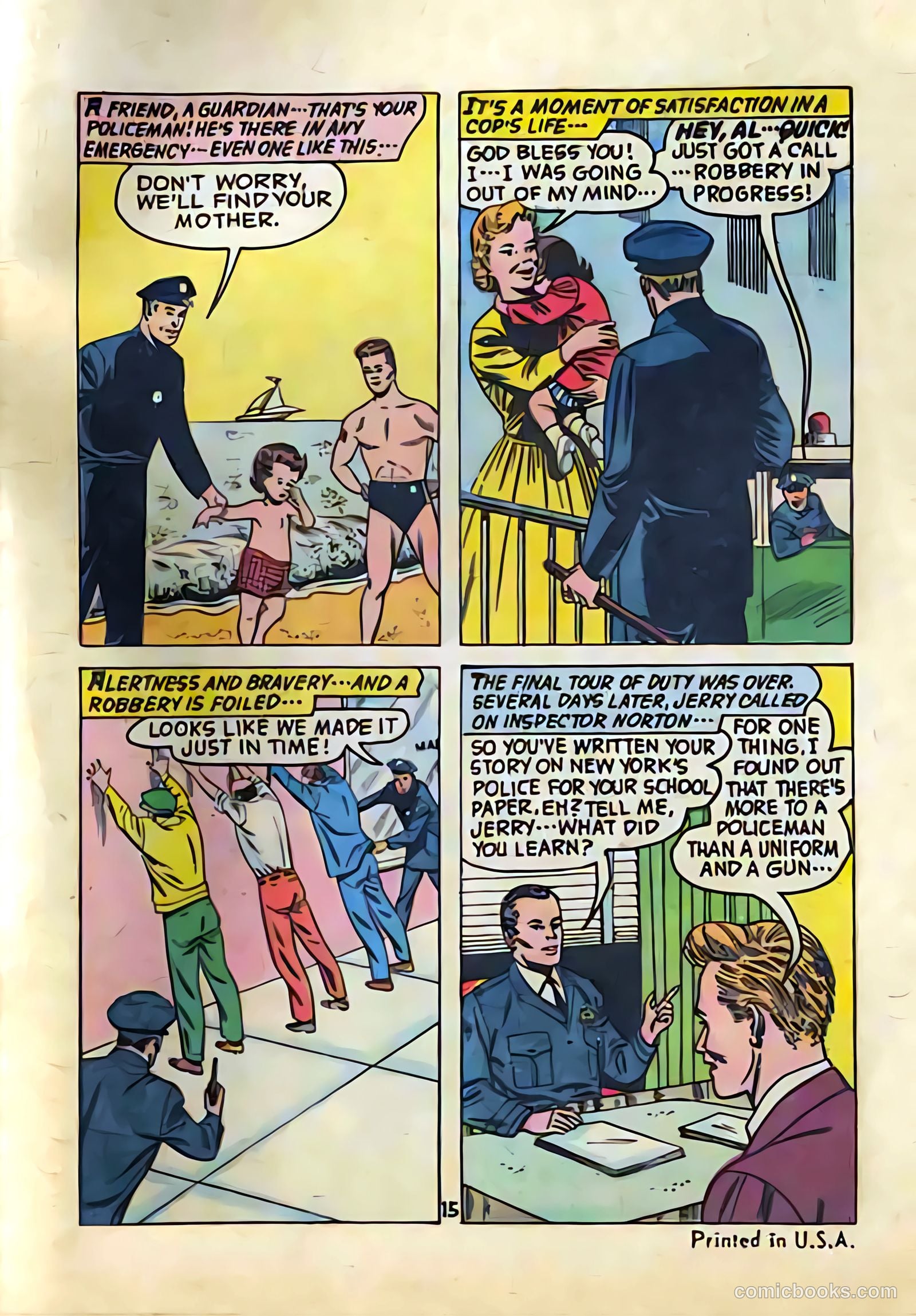 Your Friend, the Policeman #nn — page 15 of 16