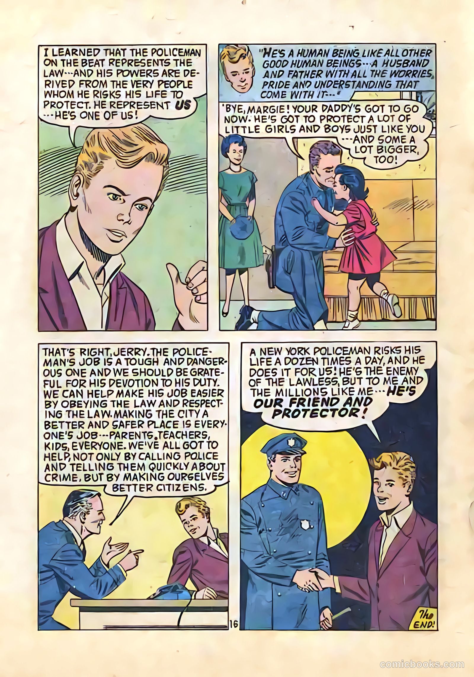 Your Friend, the Policeman #nn — page 16 of 16