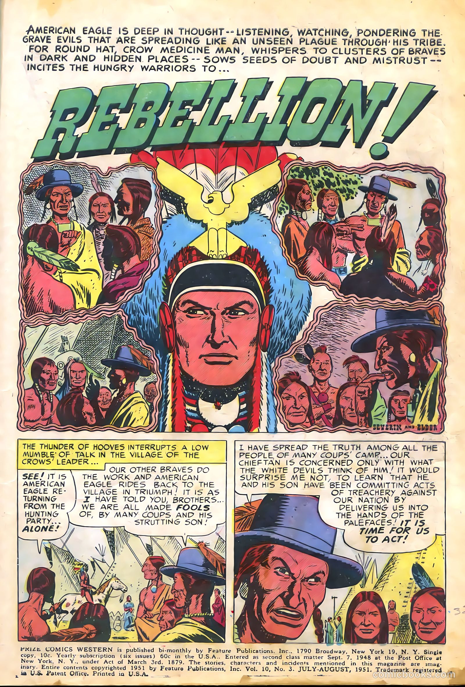 Prize Comics Western #88 — page 3 of 44