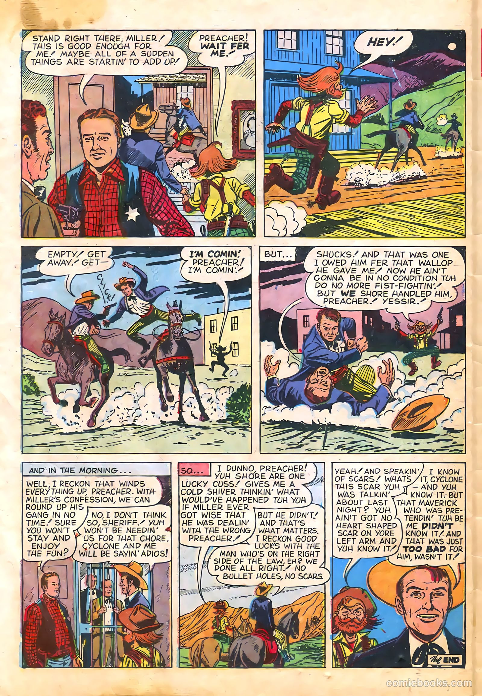 Prize Comics Western #88 — page 40 of 44