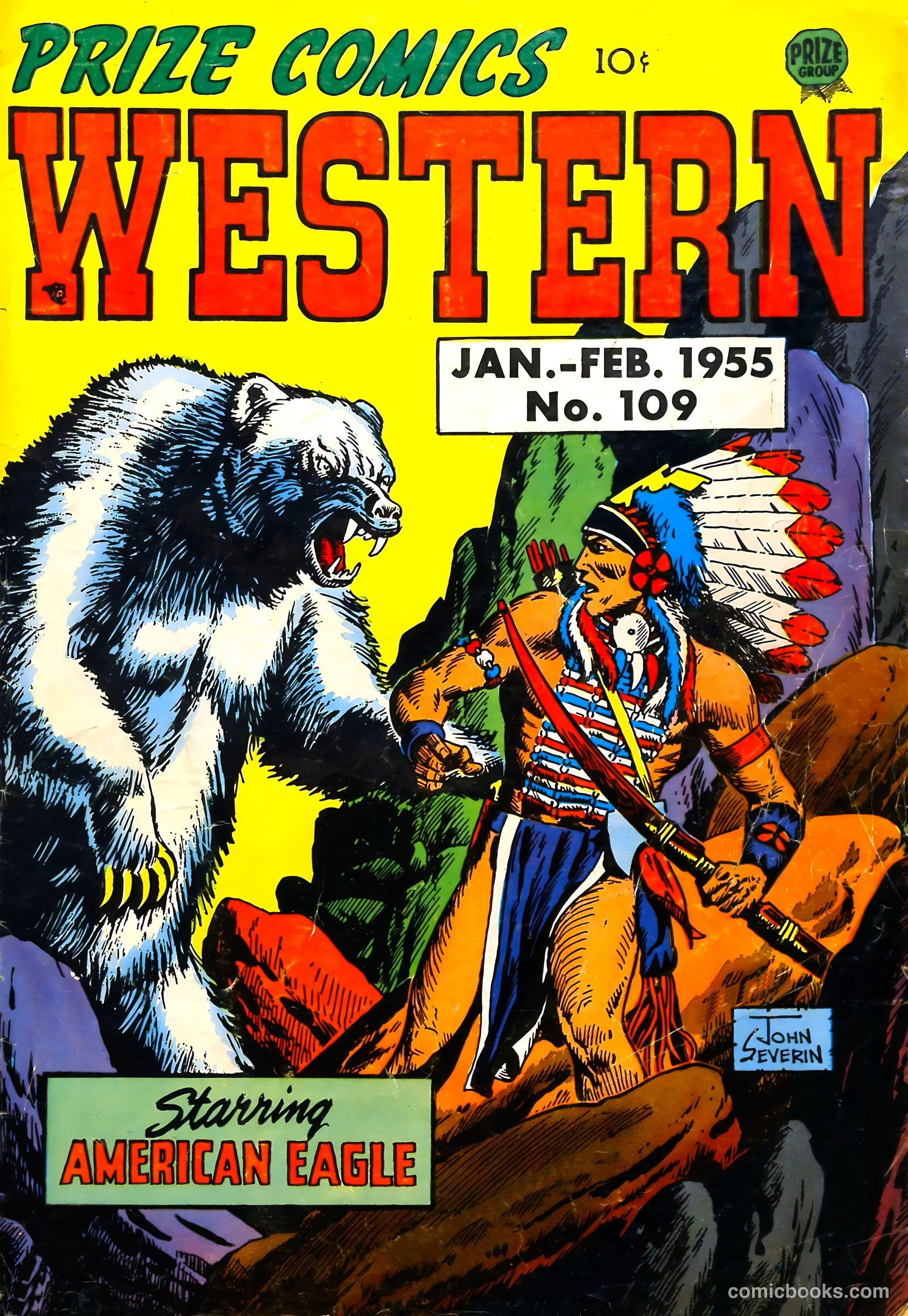 Prize Comics Western #109 — page 1 of 37