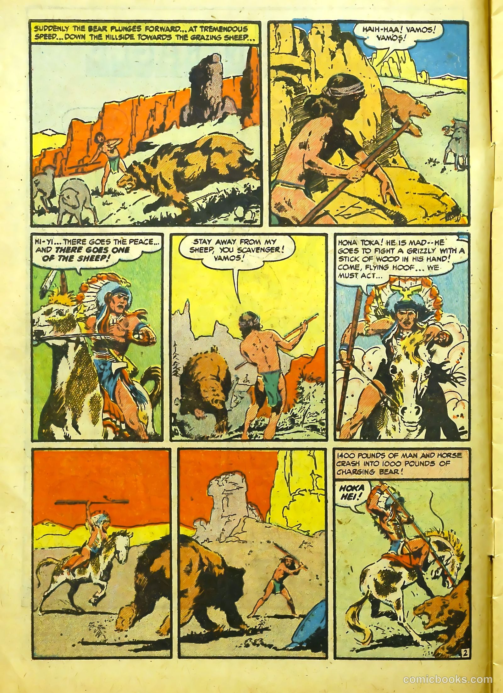 Prize Comics Western #109 — page 4 of 37