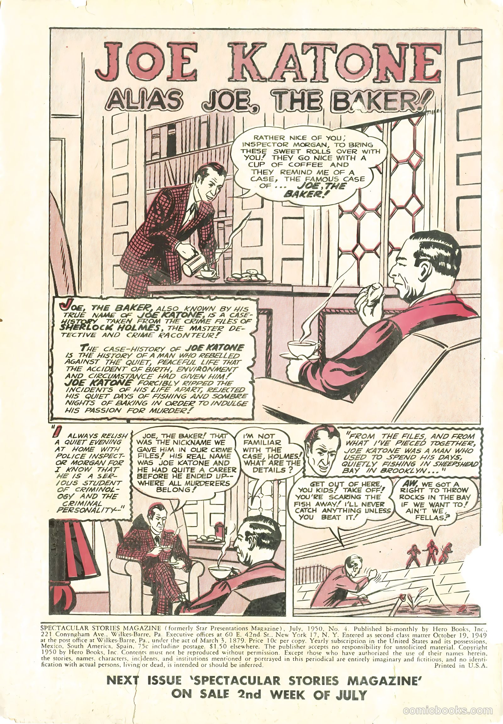 Spectacular Stories Magazine #4 — page 2 of 36
