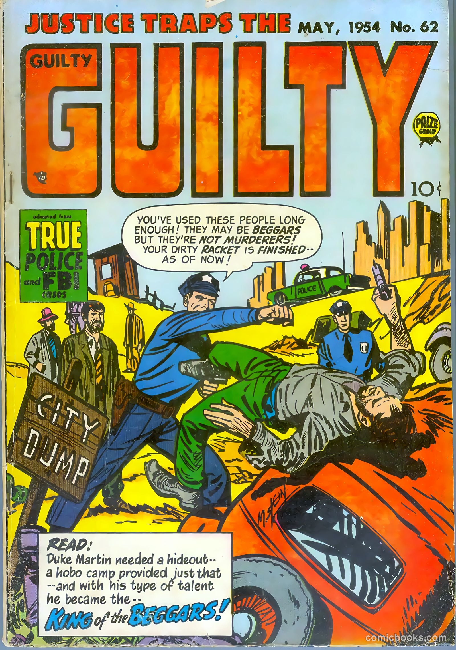 Justice Traps the Guilty #62 — page 1 of 36