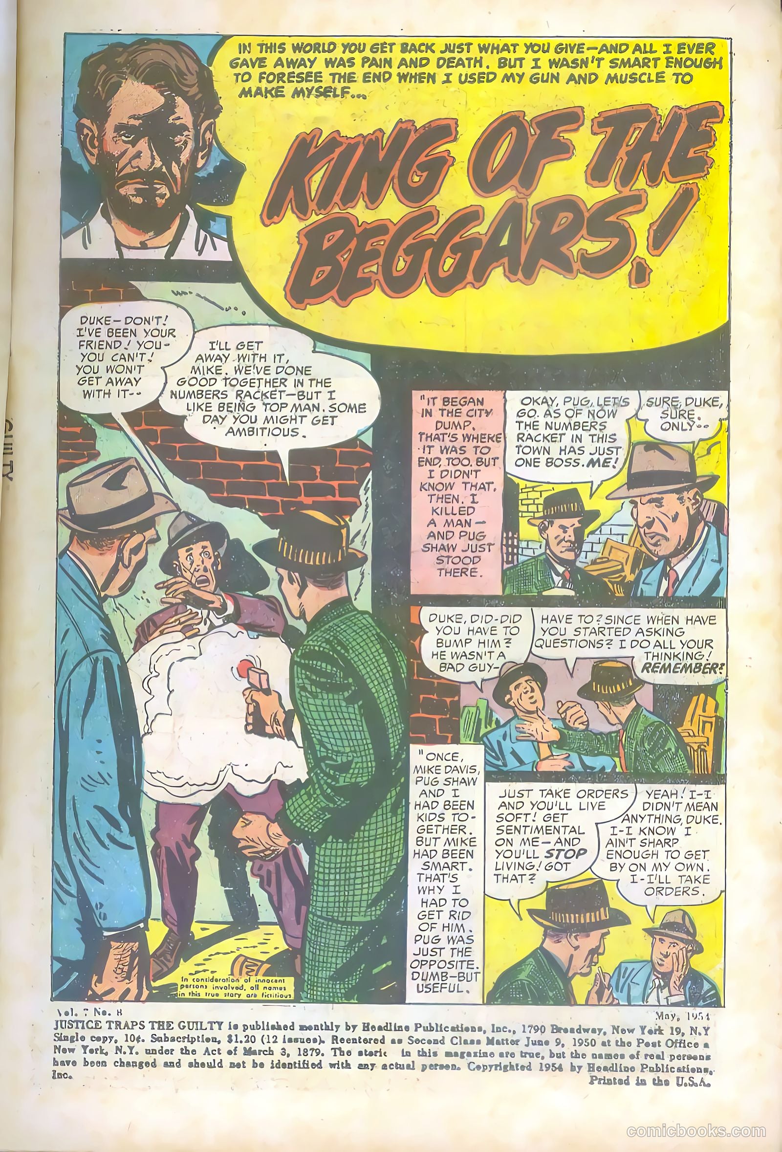 Justice Traps the Guilty #62 — page 3 of 36