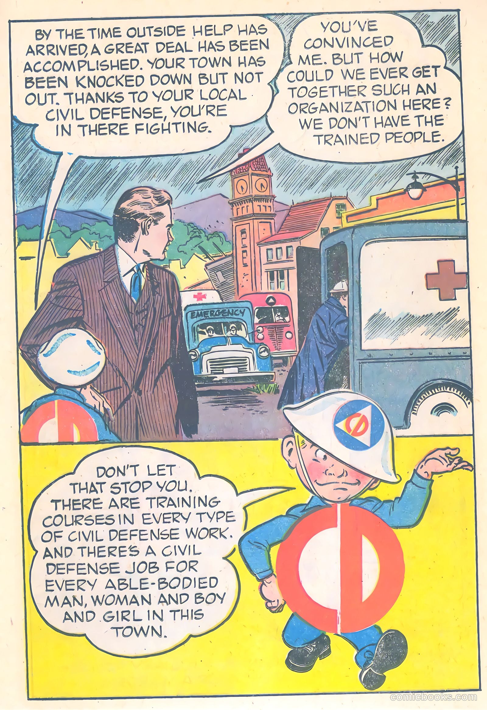 Mr. Civil Defense Tells About Natural Disasters! #nn — page 10 of 16