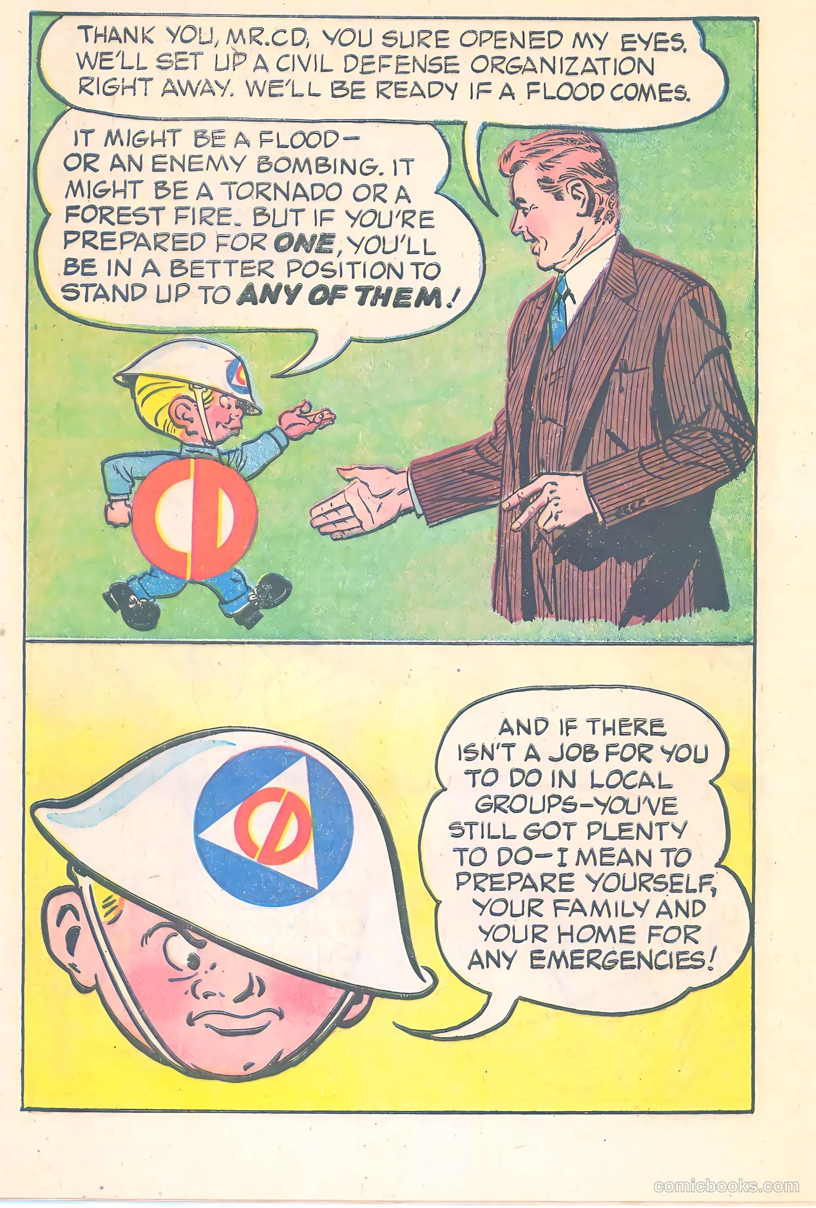 Mr. Civil Defense Tells About Natural Disasters! #nn — page 15 of 16