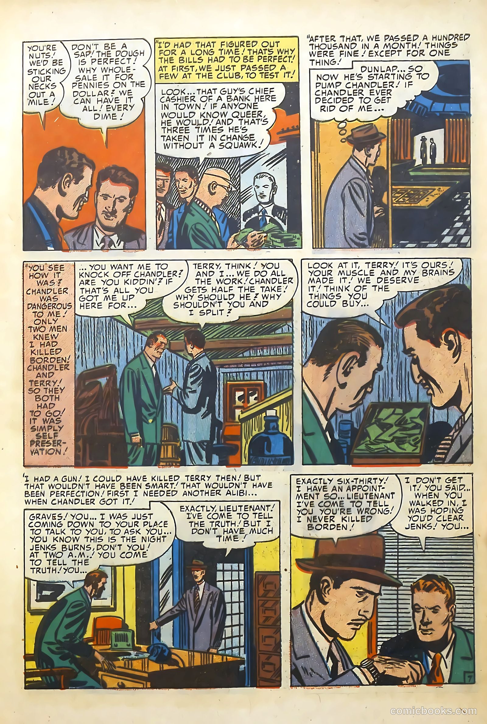 Headline Comics #57 — page 9 of 36