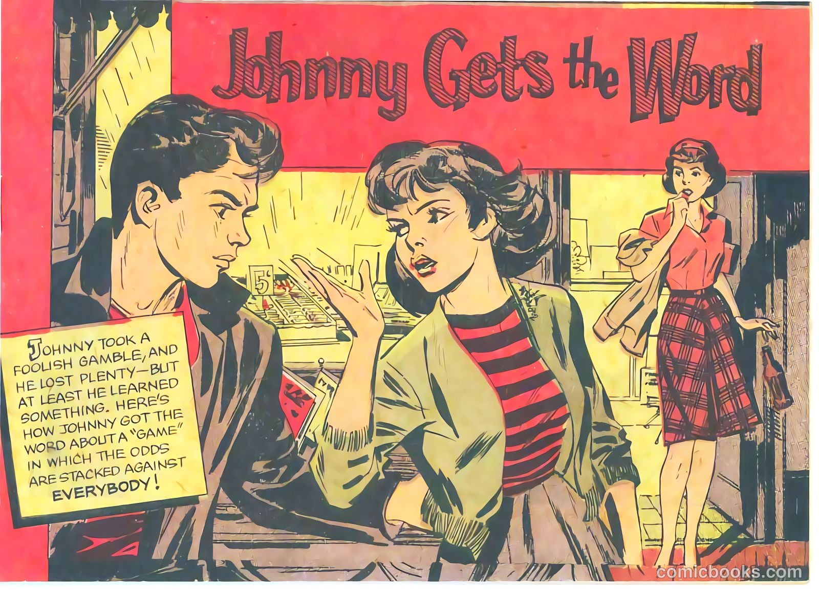 Johnny Gets the Word #nn — page 1 of 17