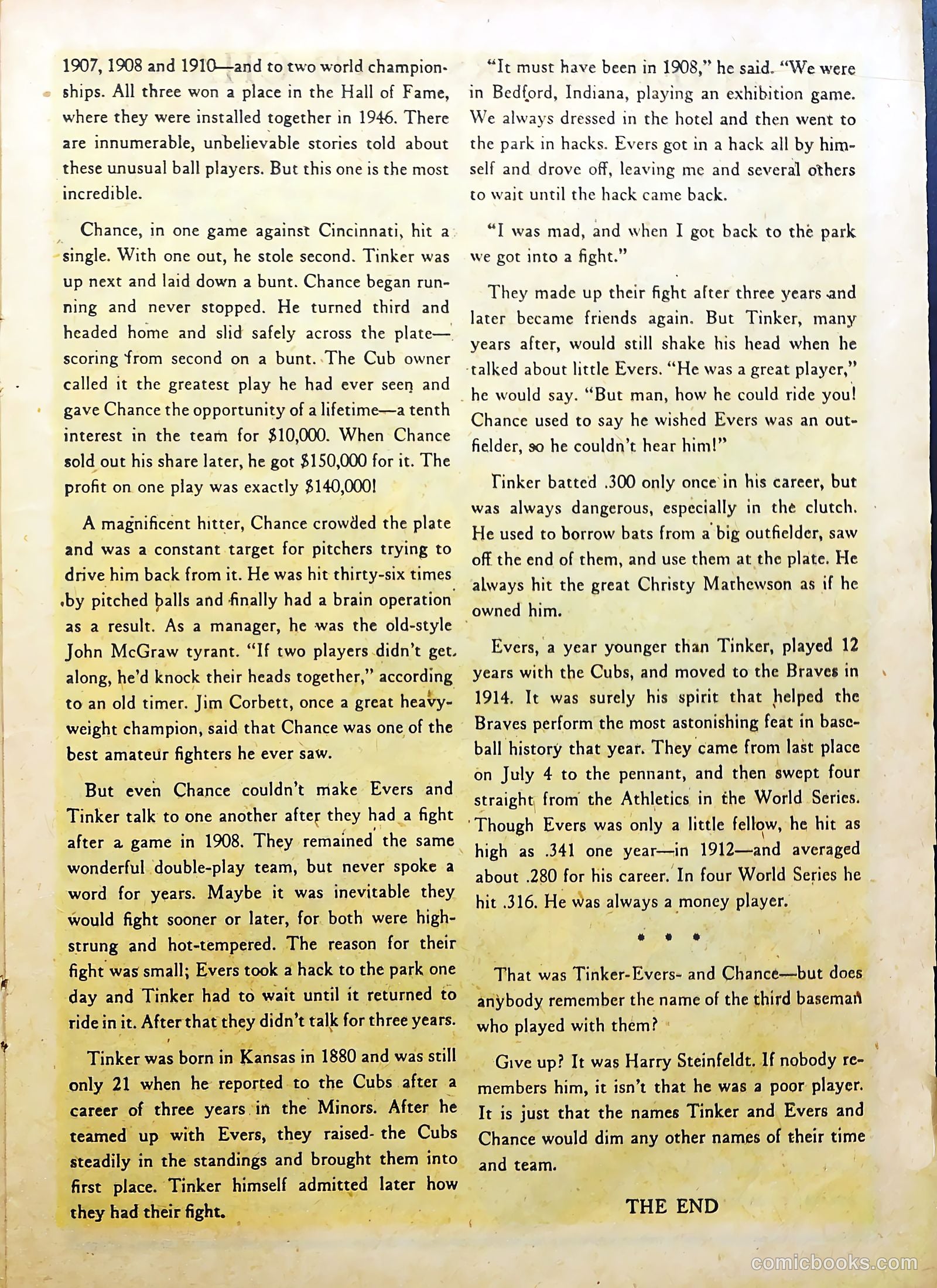 Bill Stern's Sports Book #10 — page 21 of 37