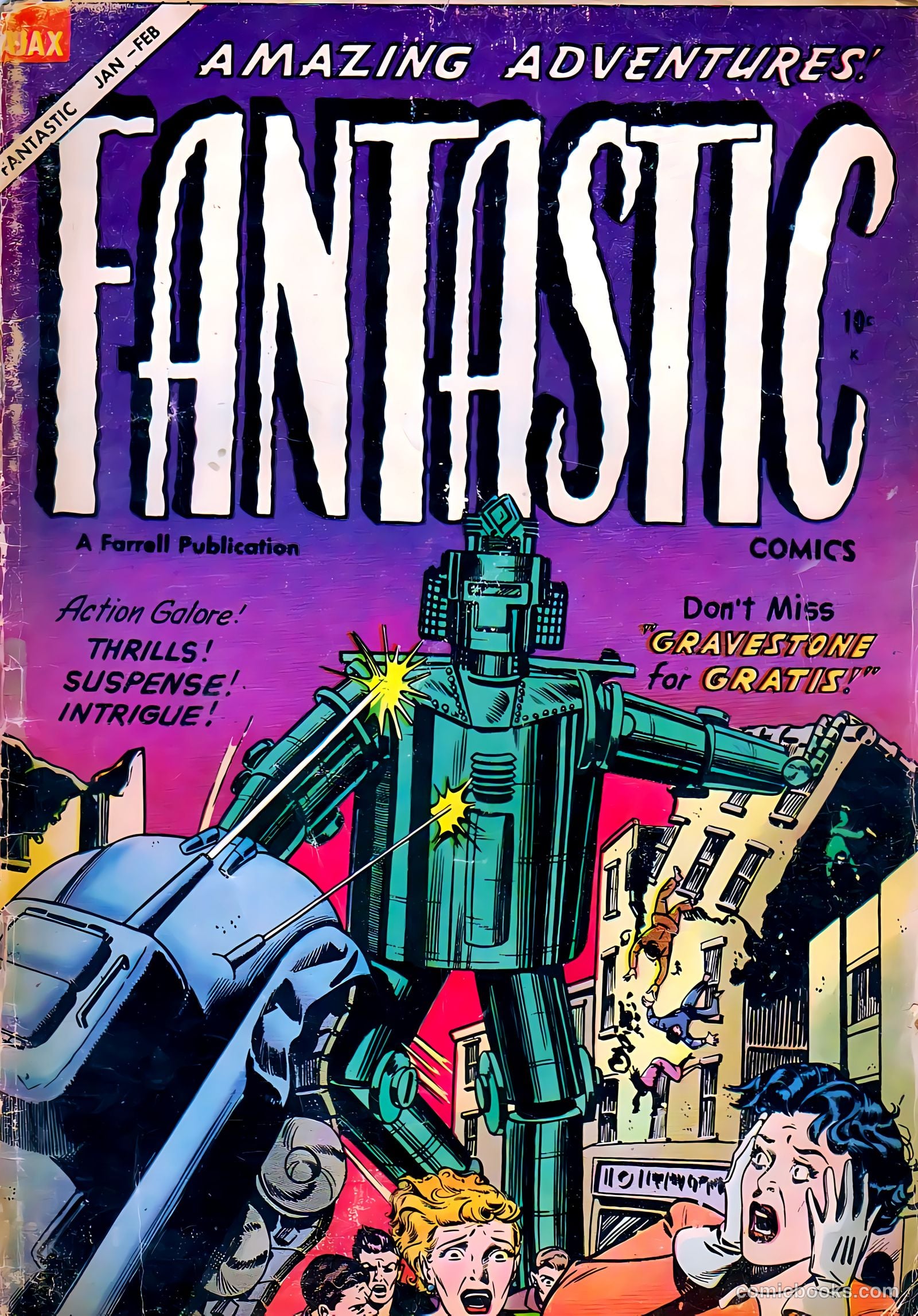 Fantastic Comics #11 — page 1 of 36