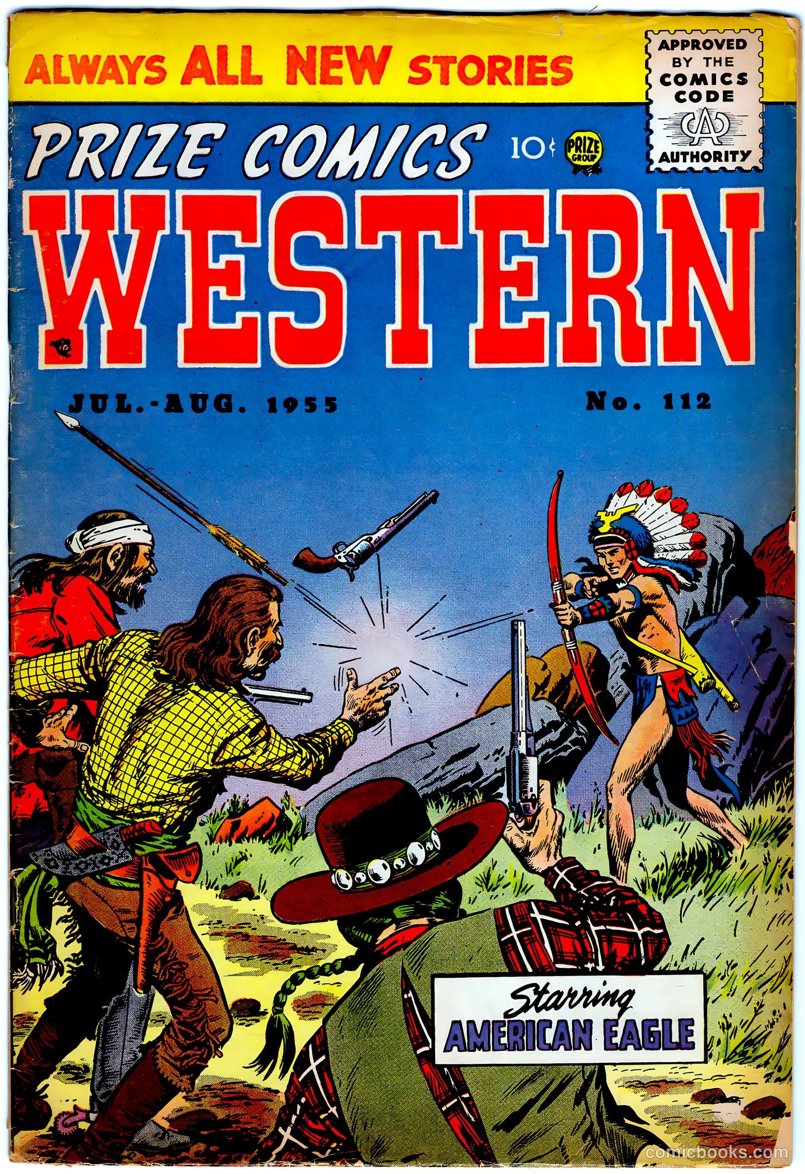 Prize Comics Western #112 — page 1 of 36