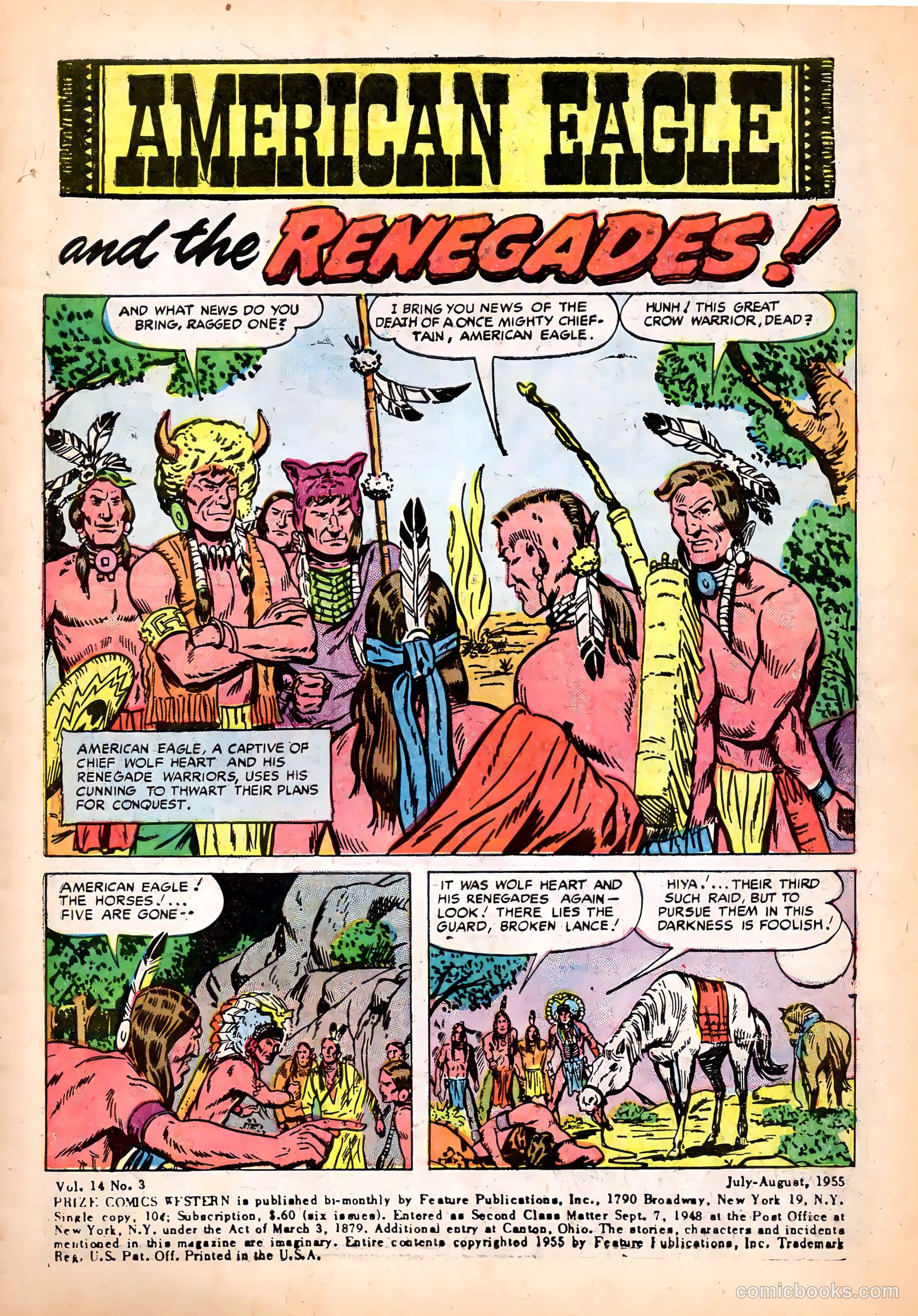 Prize Comics Western #112 — page 3 of 36
