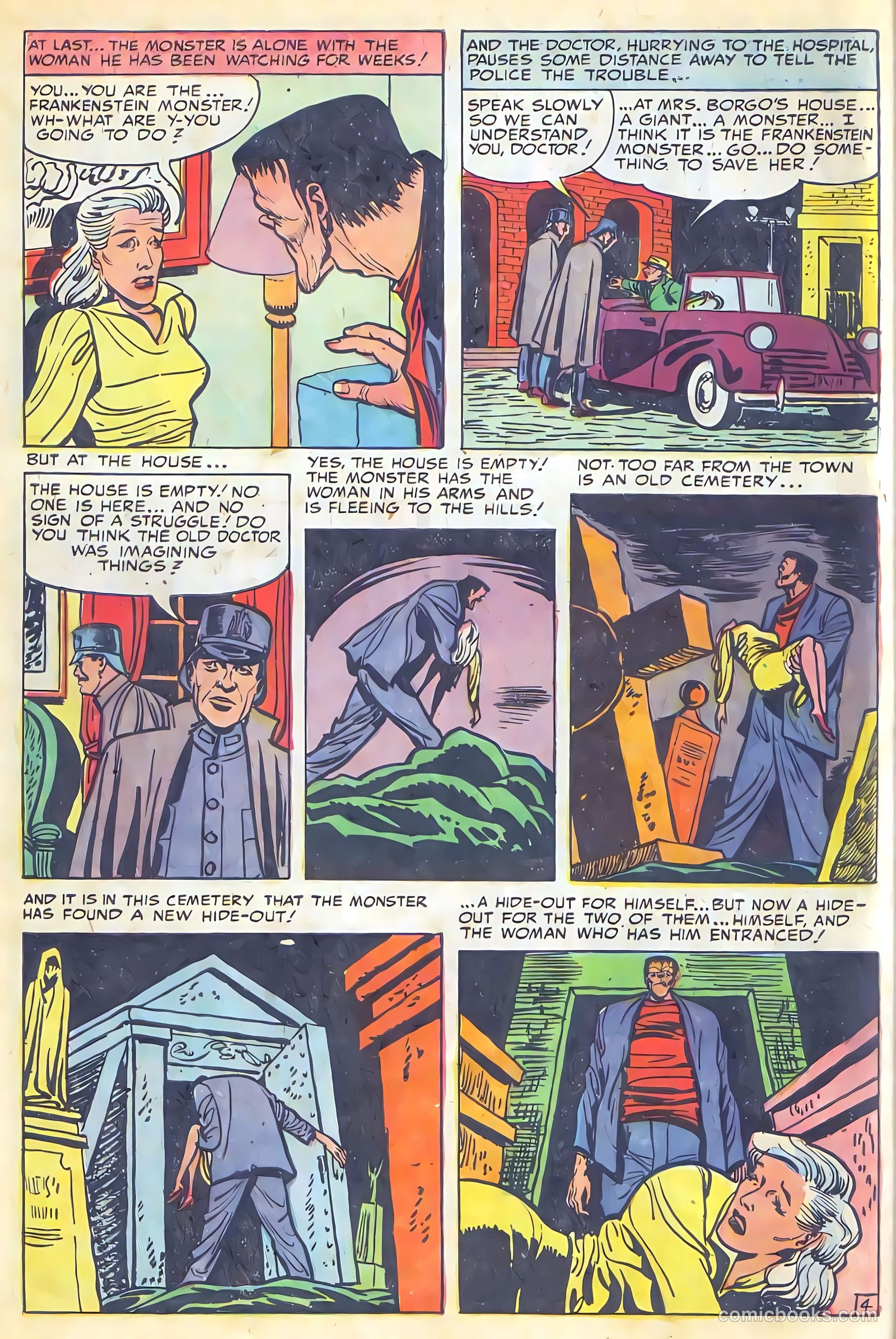 Frankenstein #29 — page 6 of 36