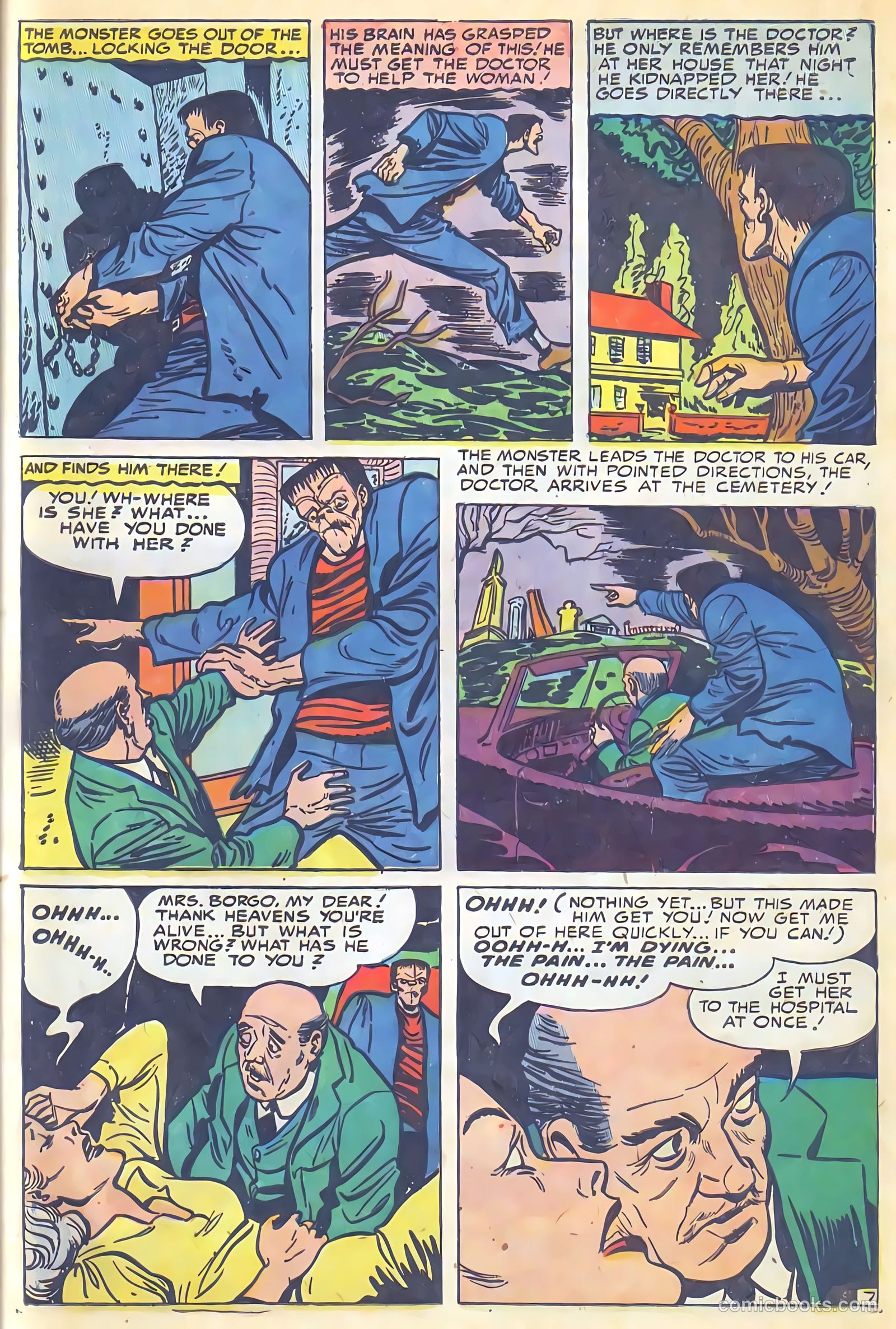 Frankenstein #29 — page 9 of 36