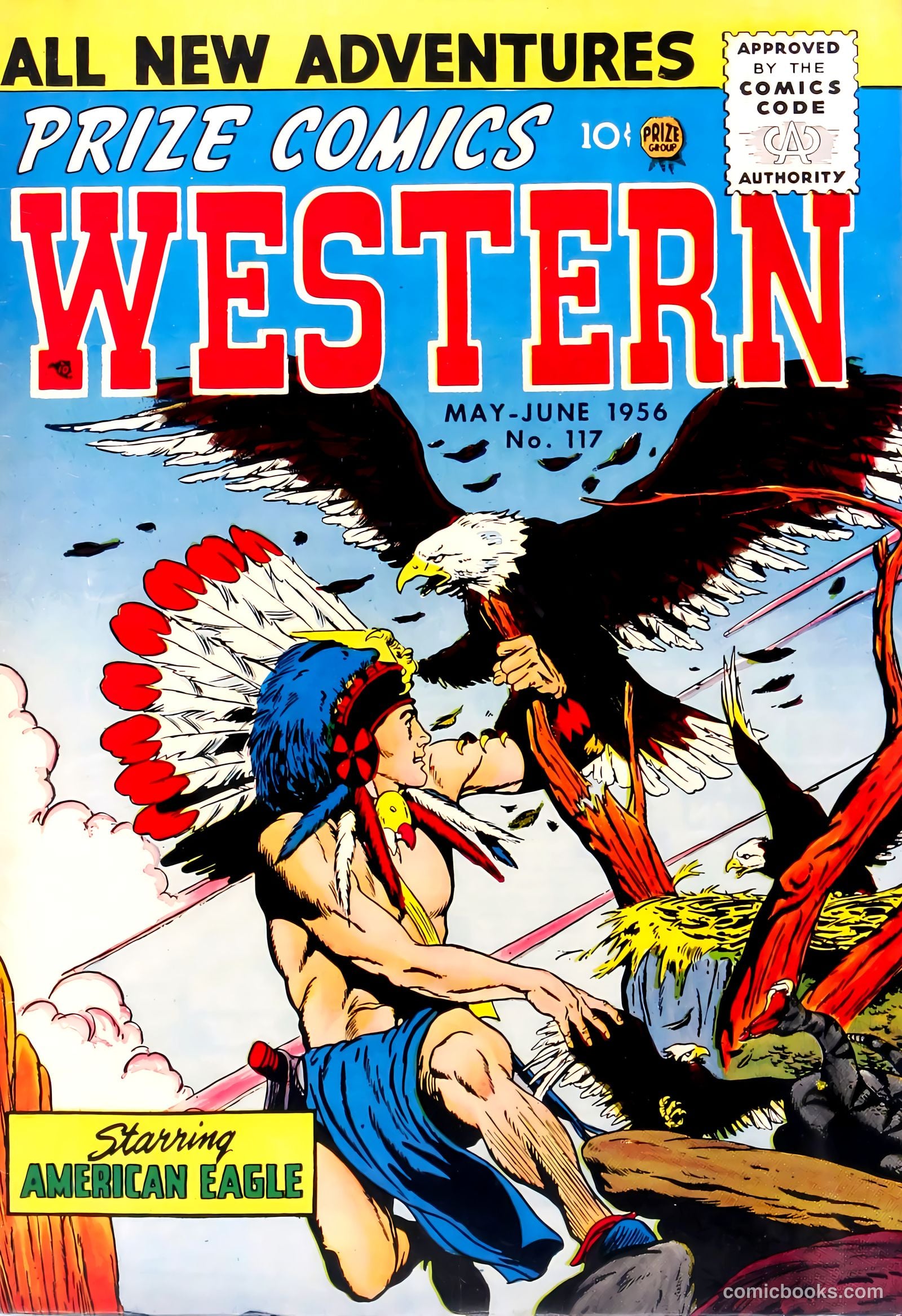 Prize Comics Western #117 — page 1 of 37