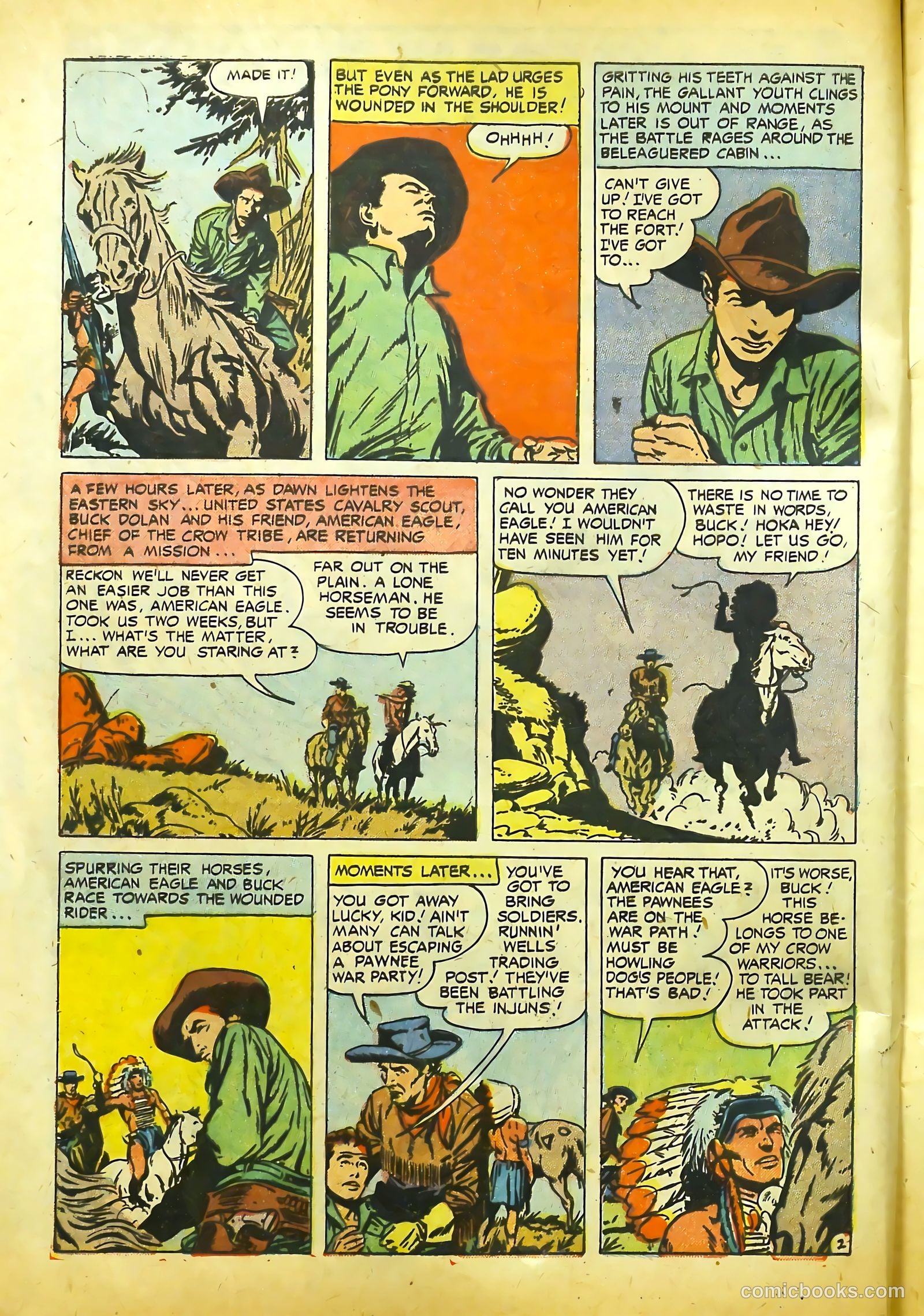 Prize Comics Western #117 — page 4 of 37