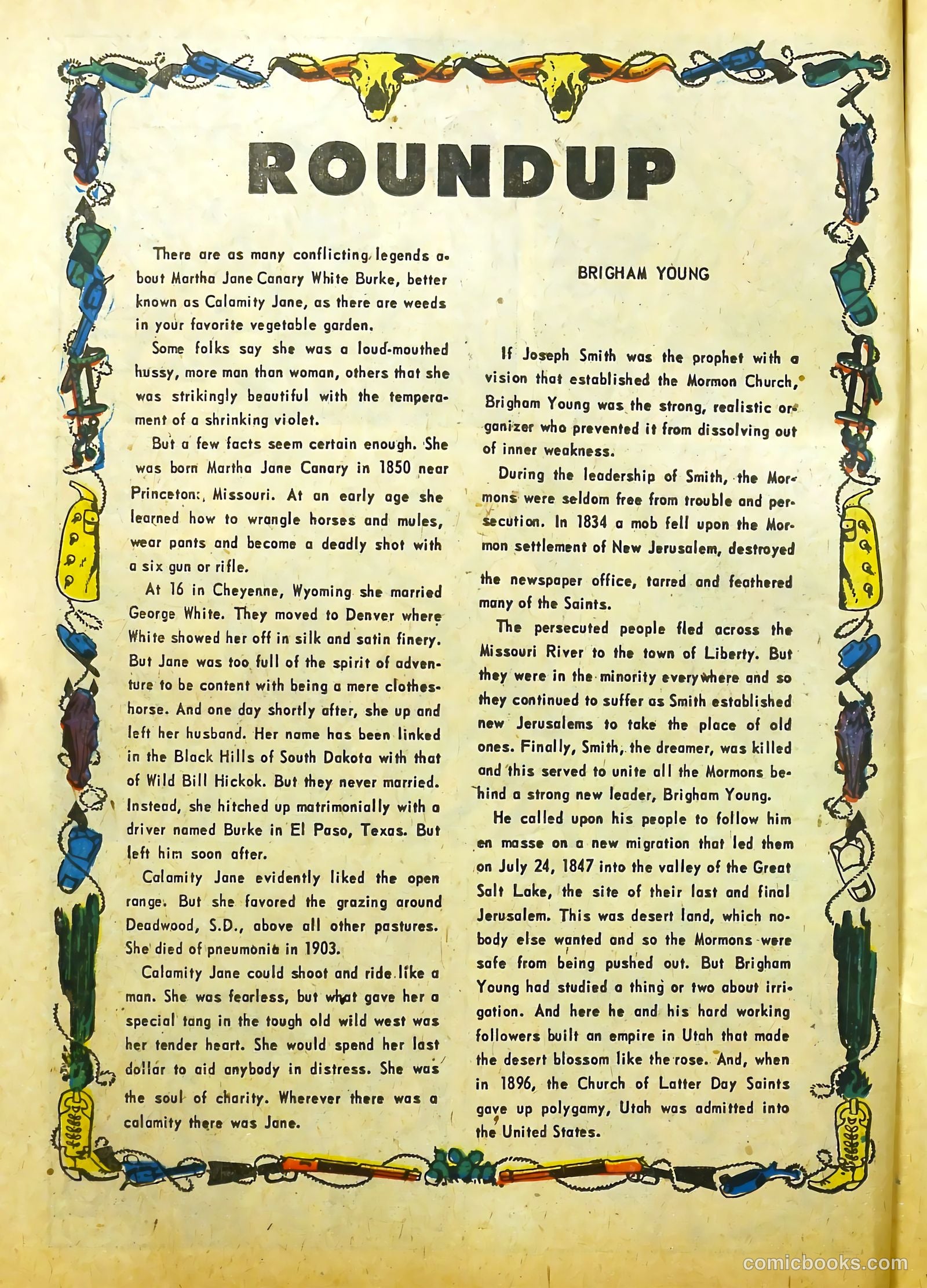 Prize Comics Western #117 — page 10 of 37