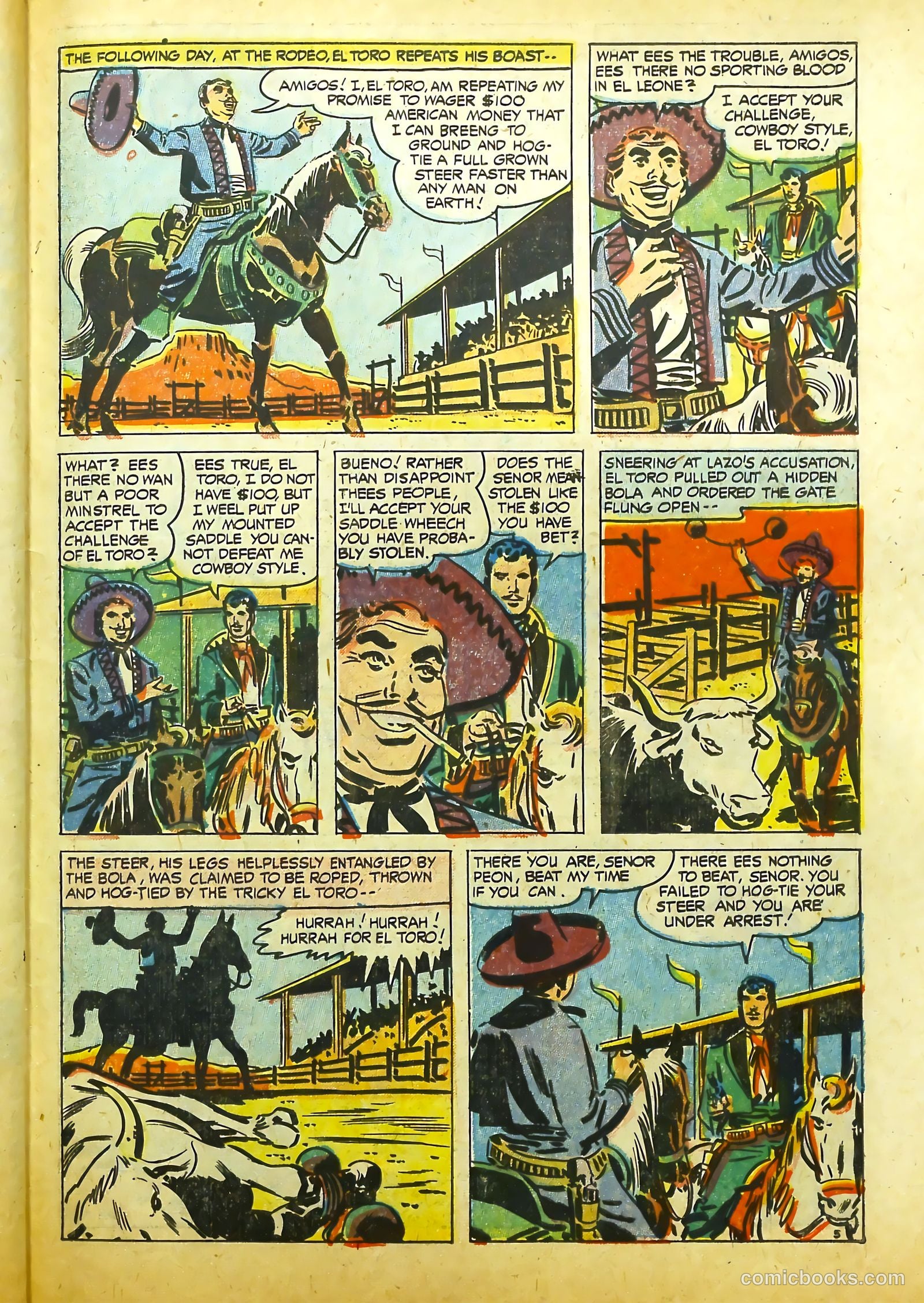 Prize Comics Western #117 — page 31 of 37