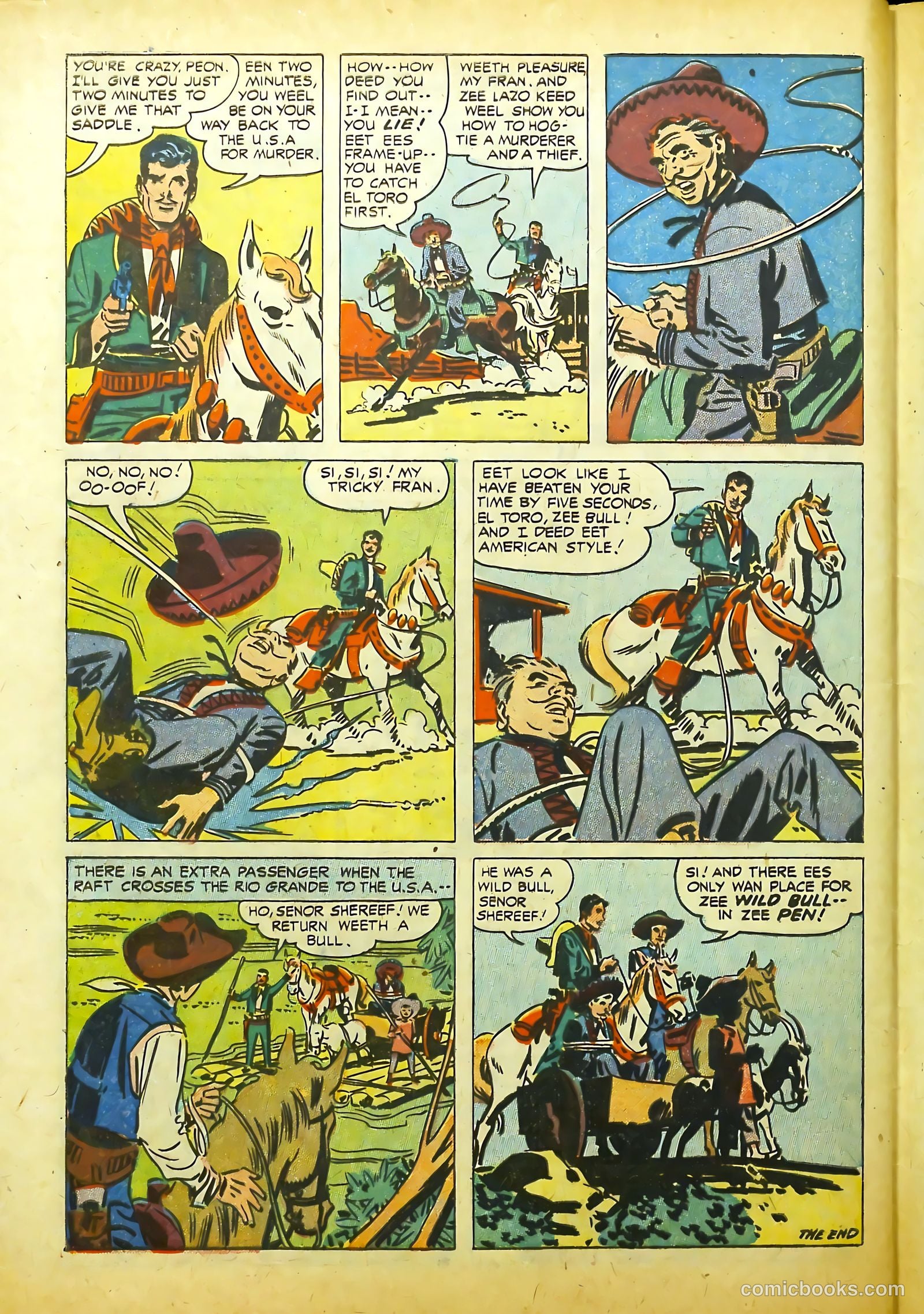 Prize Comics Western #117 — page 32 of 37