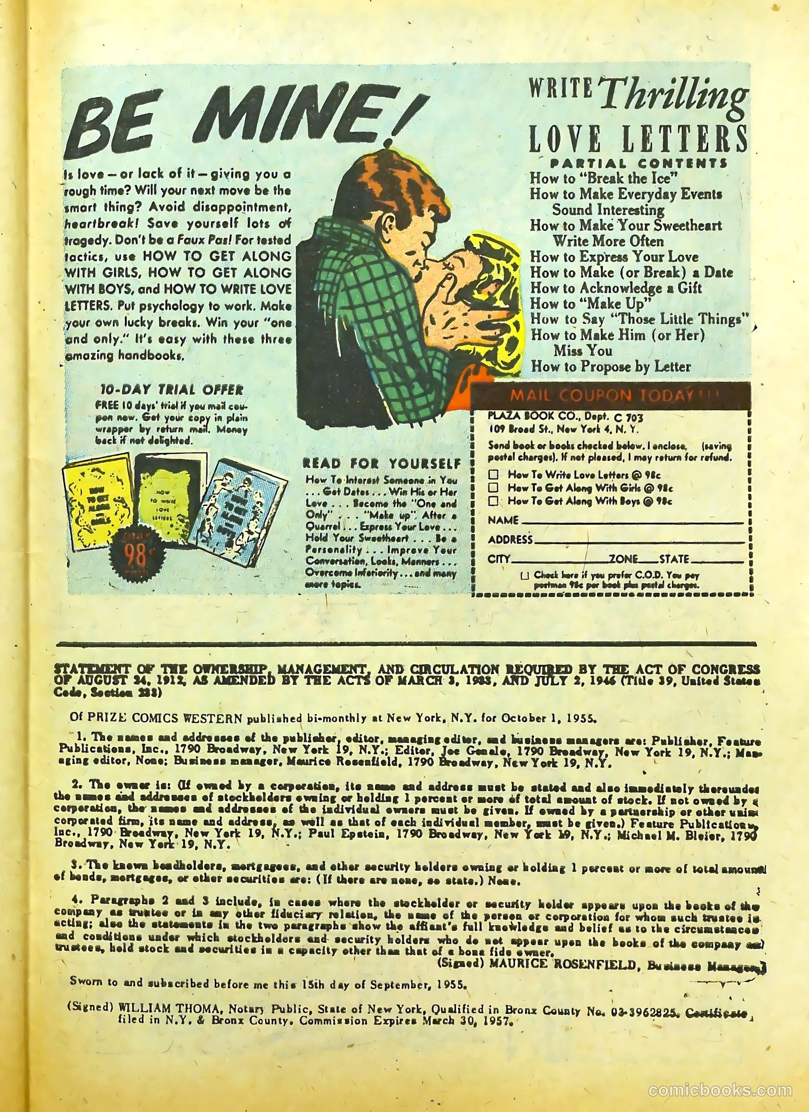 Prize Comics Western #117 — page 33 of 37