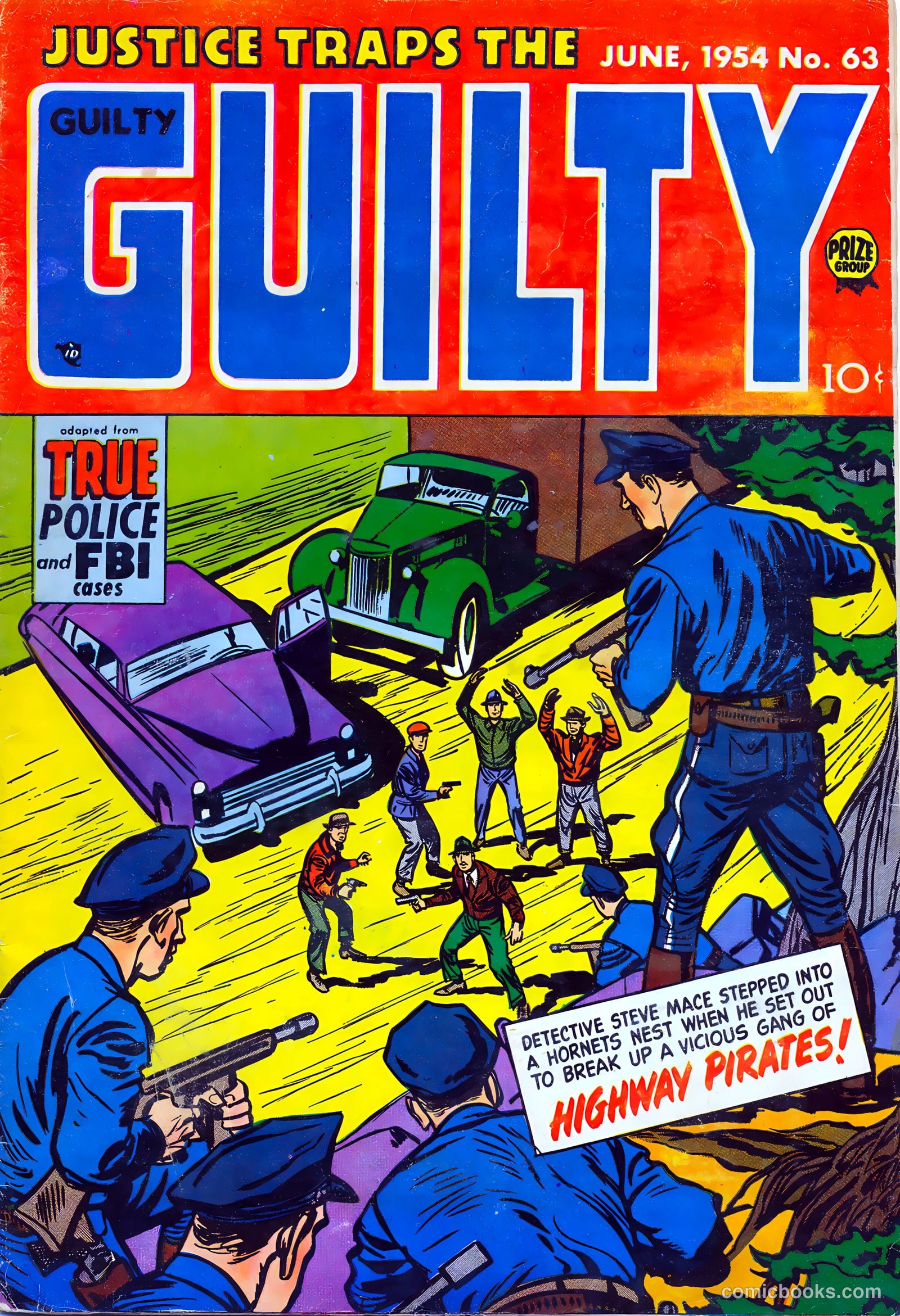 Justice Traps the Guilty #63 — page 1 of 36