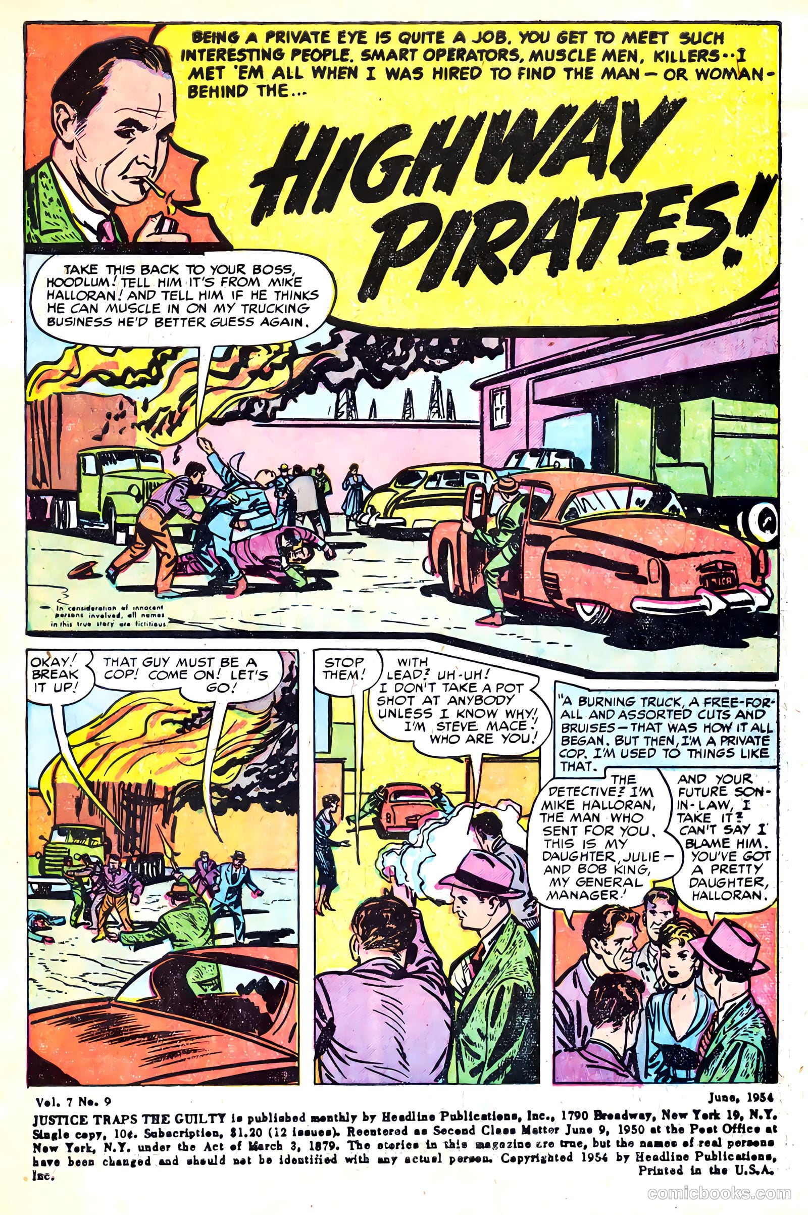 Justice Traps the Guilty #63 — page 3 of 36