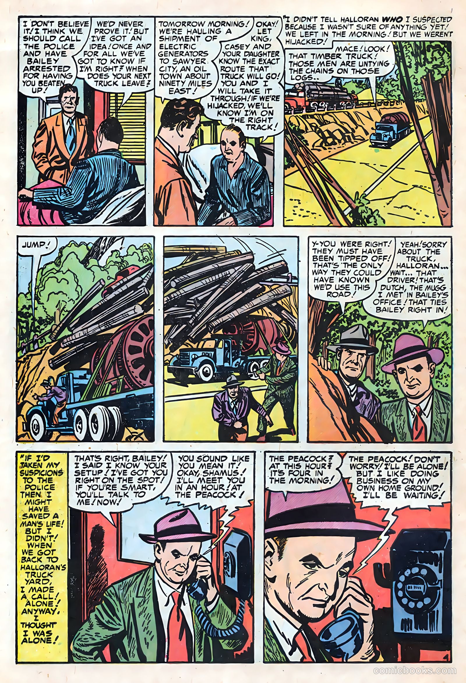 Justice Traps the Guilty #63 — page 6 of 36