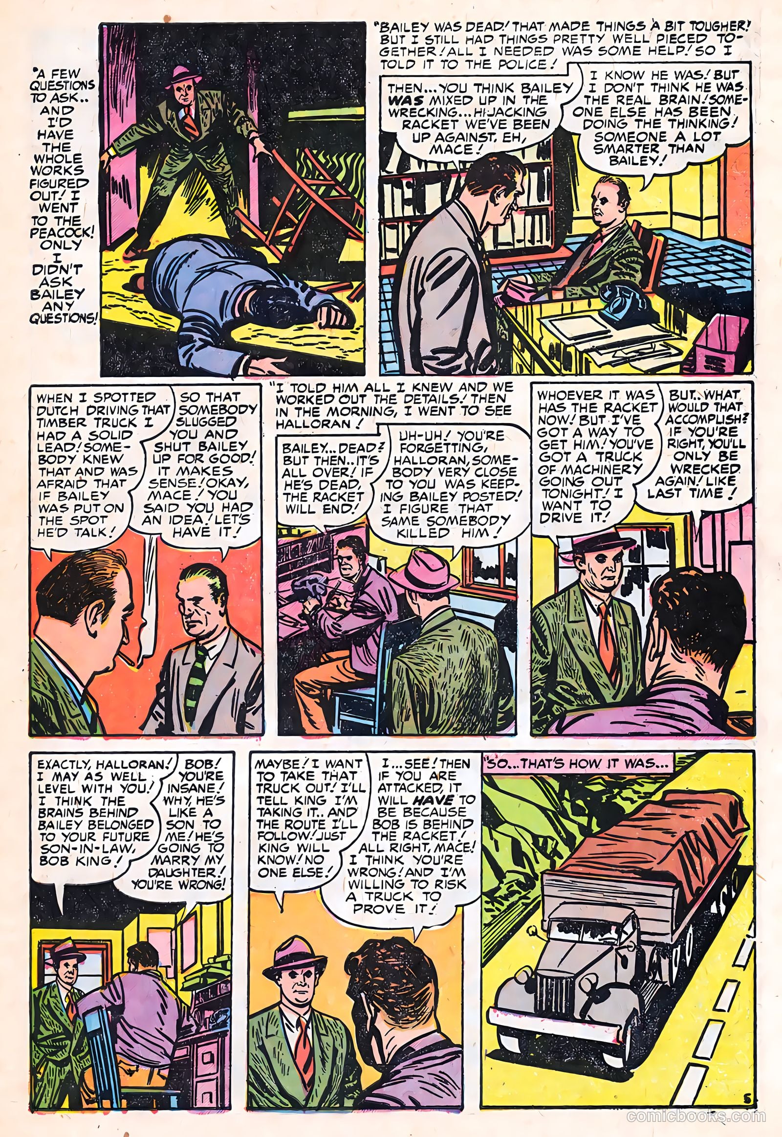 Justice Traps the Guilty #63 — page 7 of 36