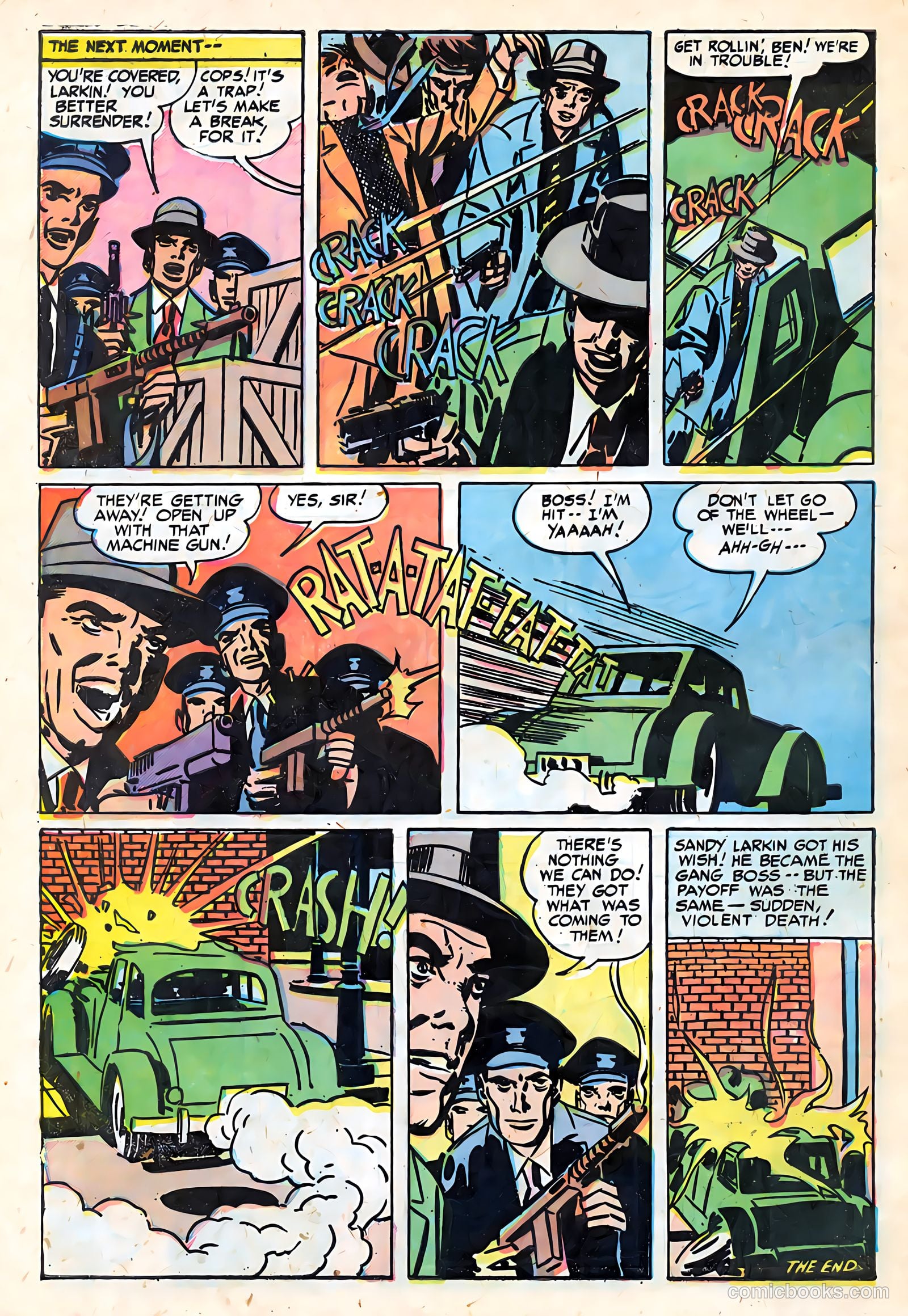 Justice Traps the Guilty #63 — page 32 of 36