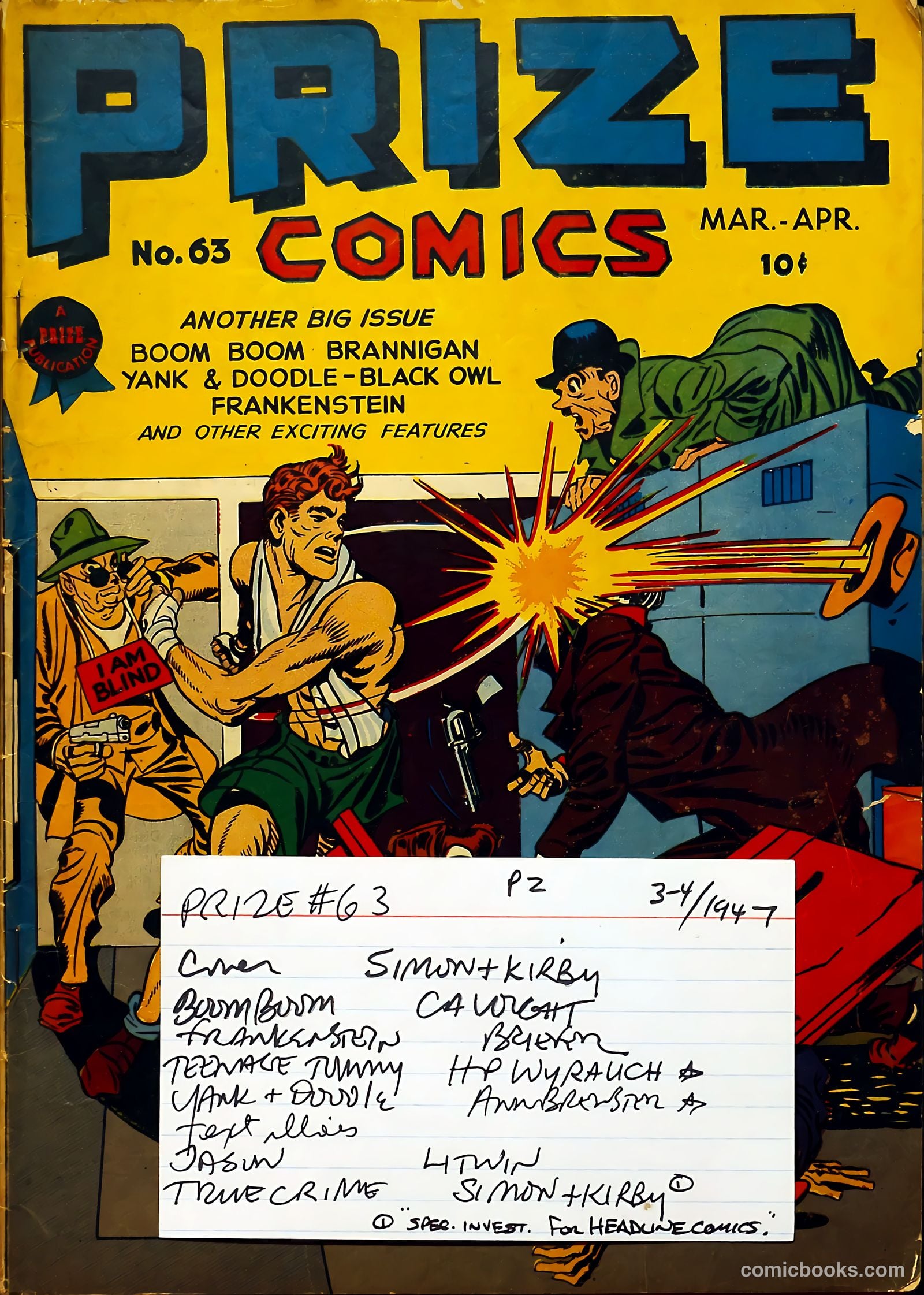 Prize Comics #63 — page 53 of 53