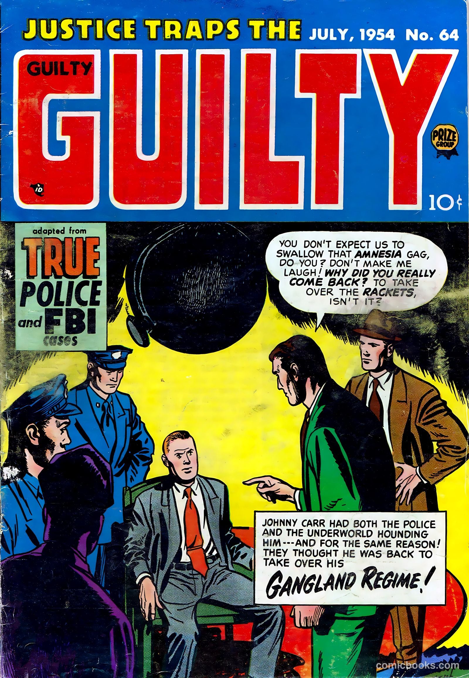 Justice Traps the Guilty #64 — page 1 of 36